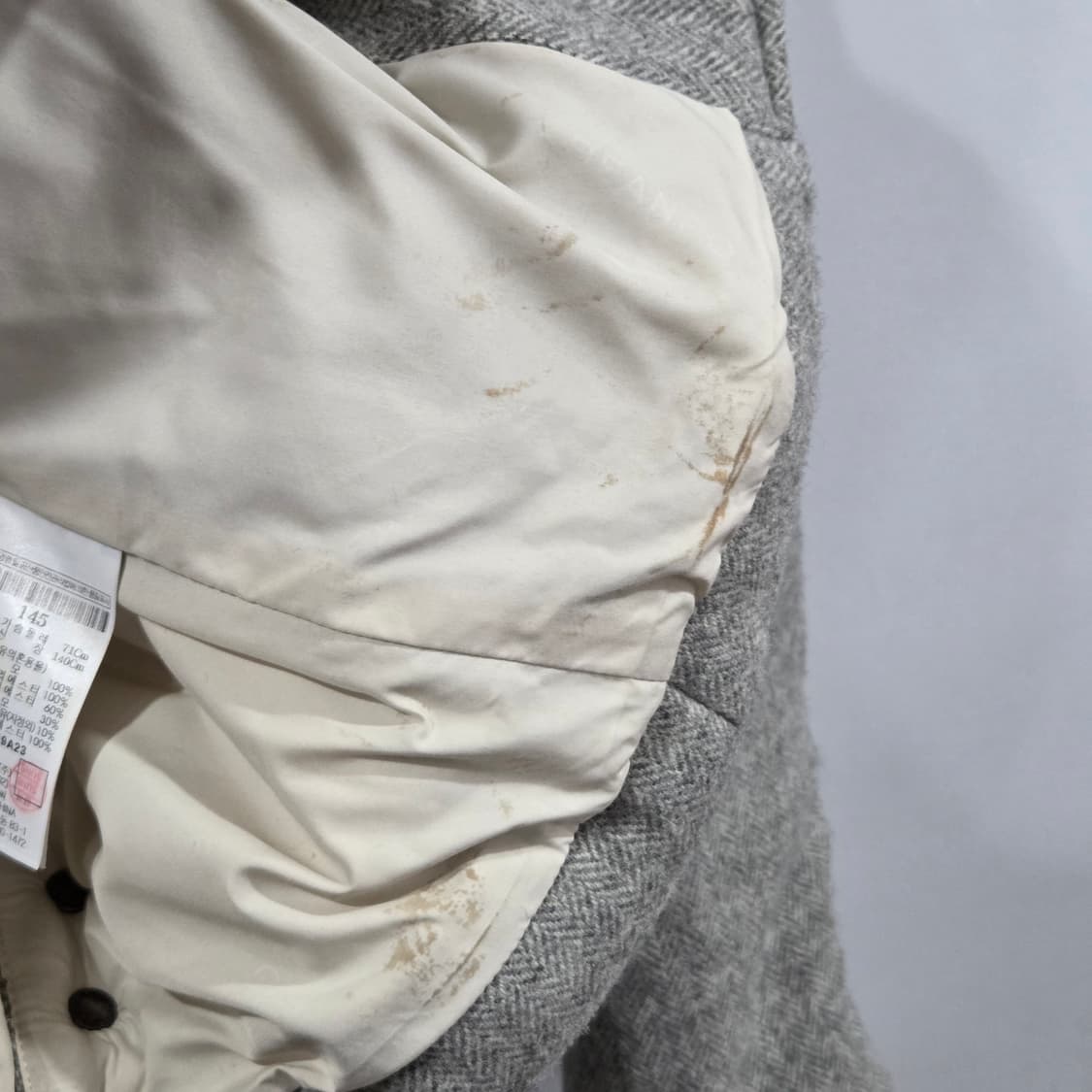 빈폴 키즈 울 패딩자켓 145 상품이미지8