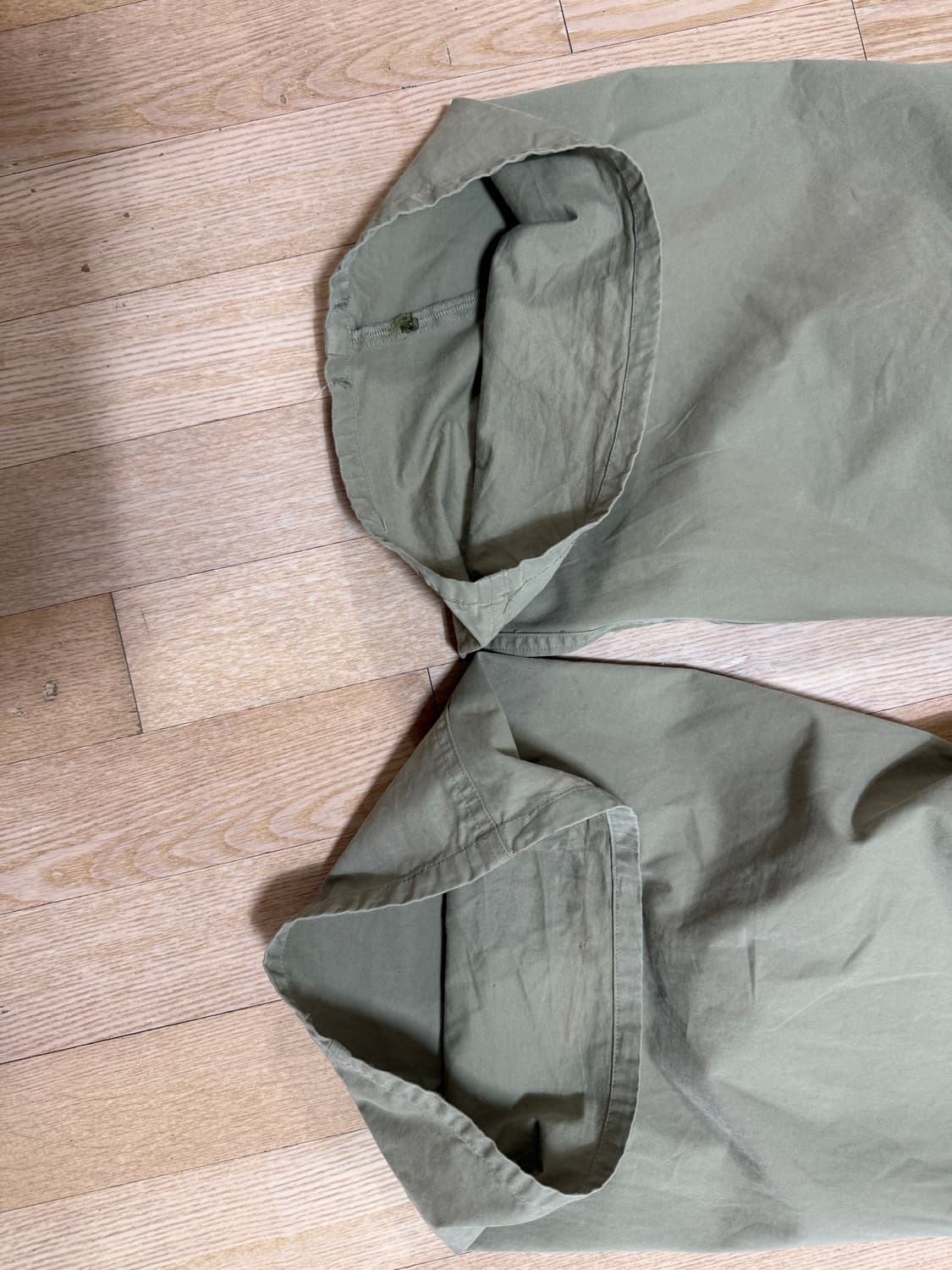 AV PLEATS PANTS (WASHED SAGE GREEN) 상품이미지8