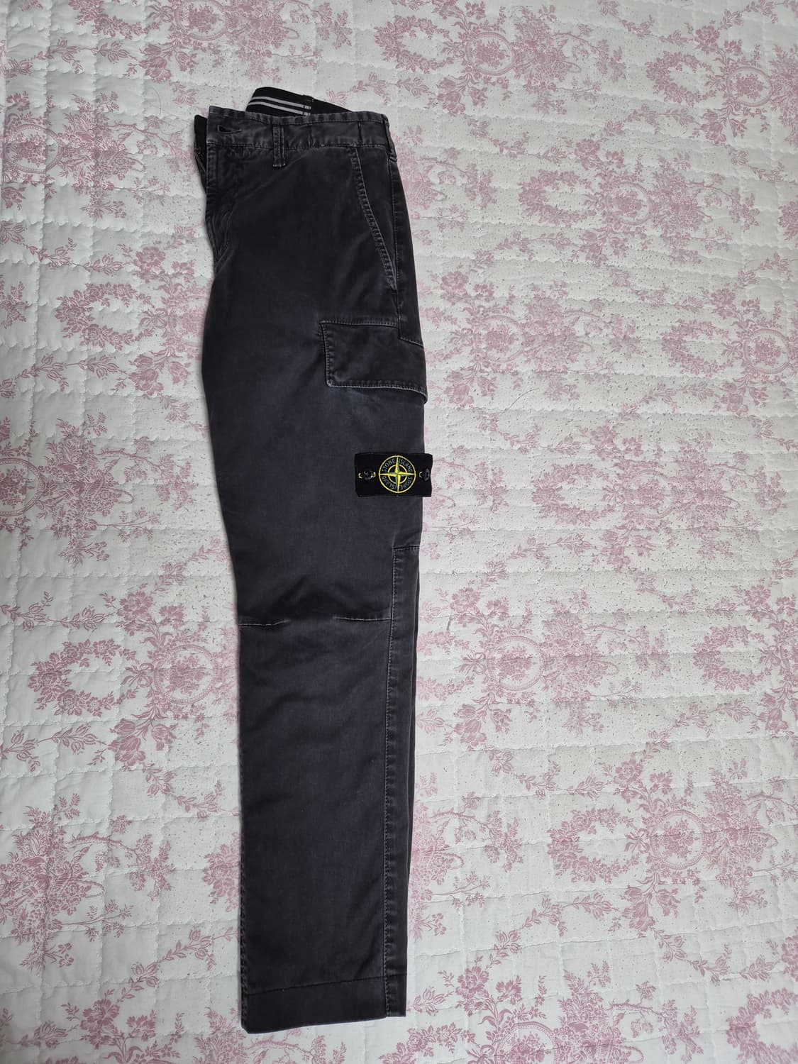 한글택 22FW 스톤아일랜드 카고바지 블랙 28-S 상품이미지3