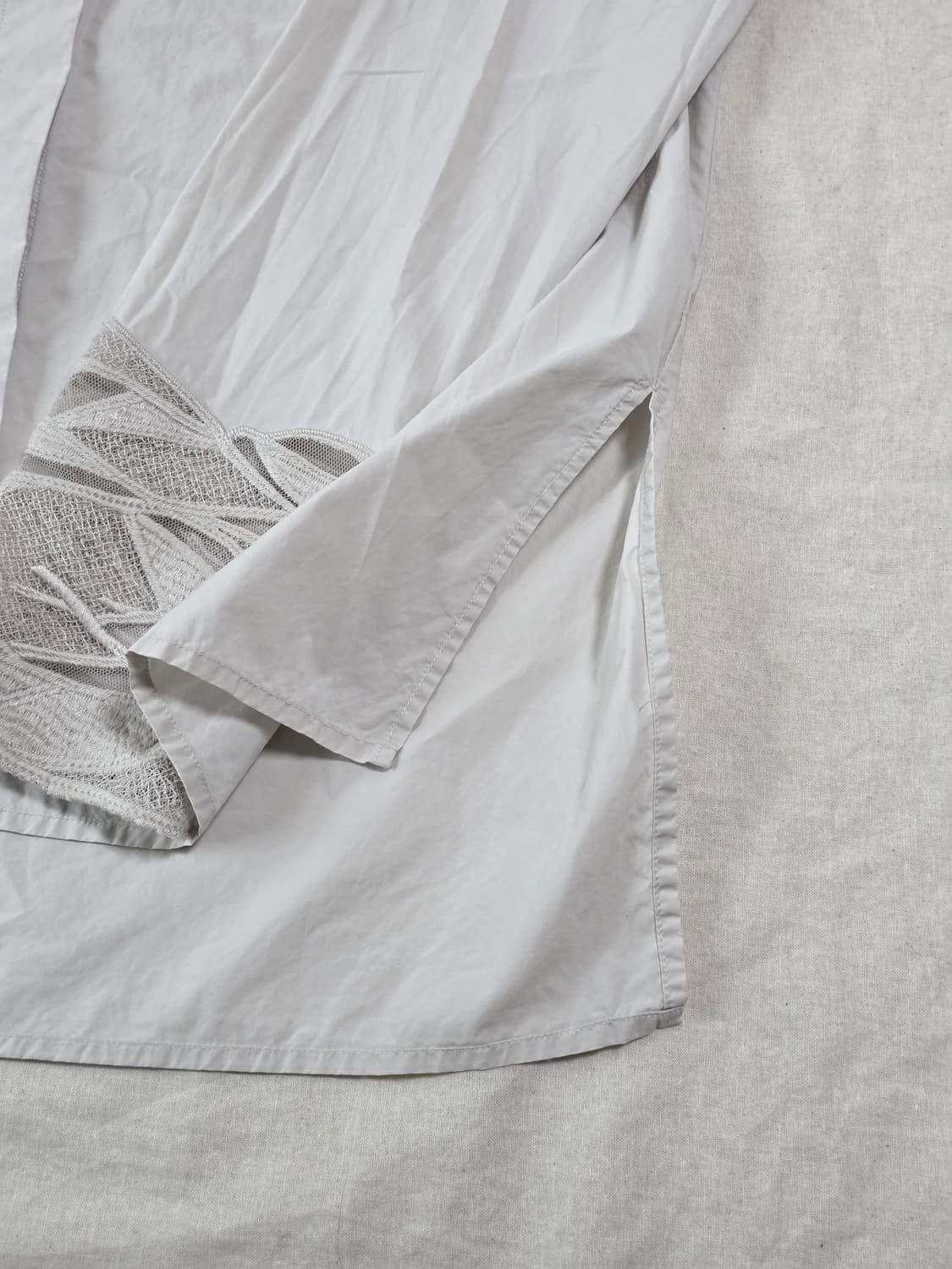 COS 코스 차이나 슬릿 블라우스 상품이미지3