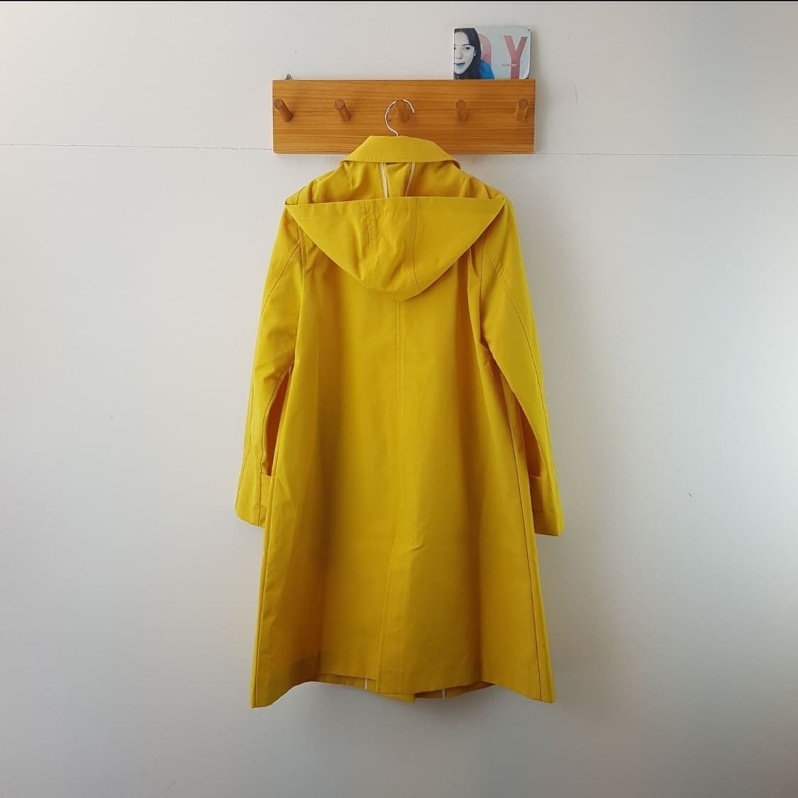 레이빔즈 후드 스탠카라 코트 상품이미지4