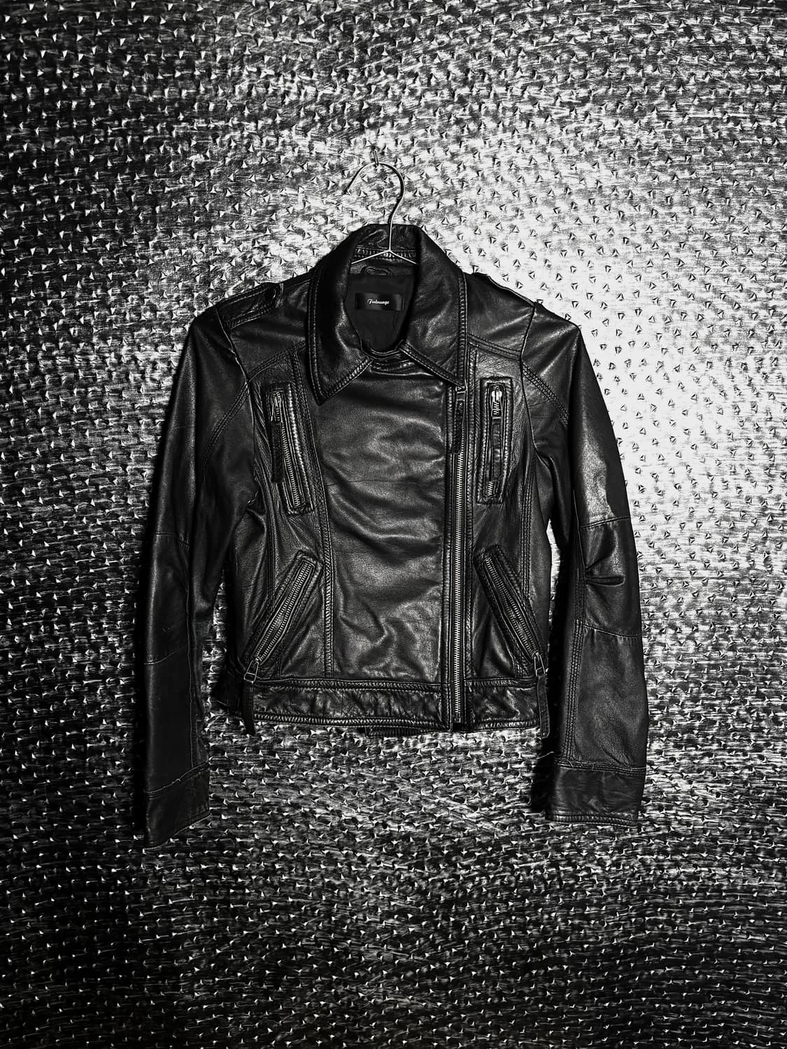 Fulounge 멀티포켓 레더자켓 상품이미지1