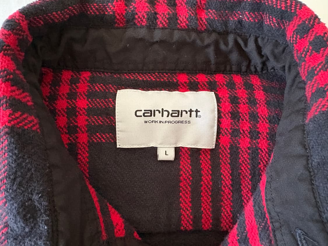Carhartt 칼하트 체크 셔츠 L 상품이미지5