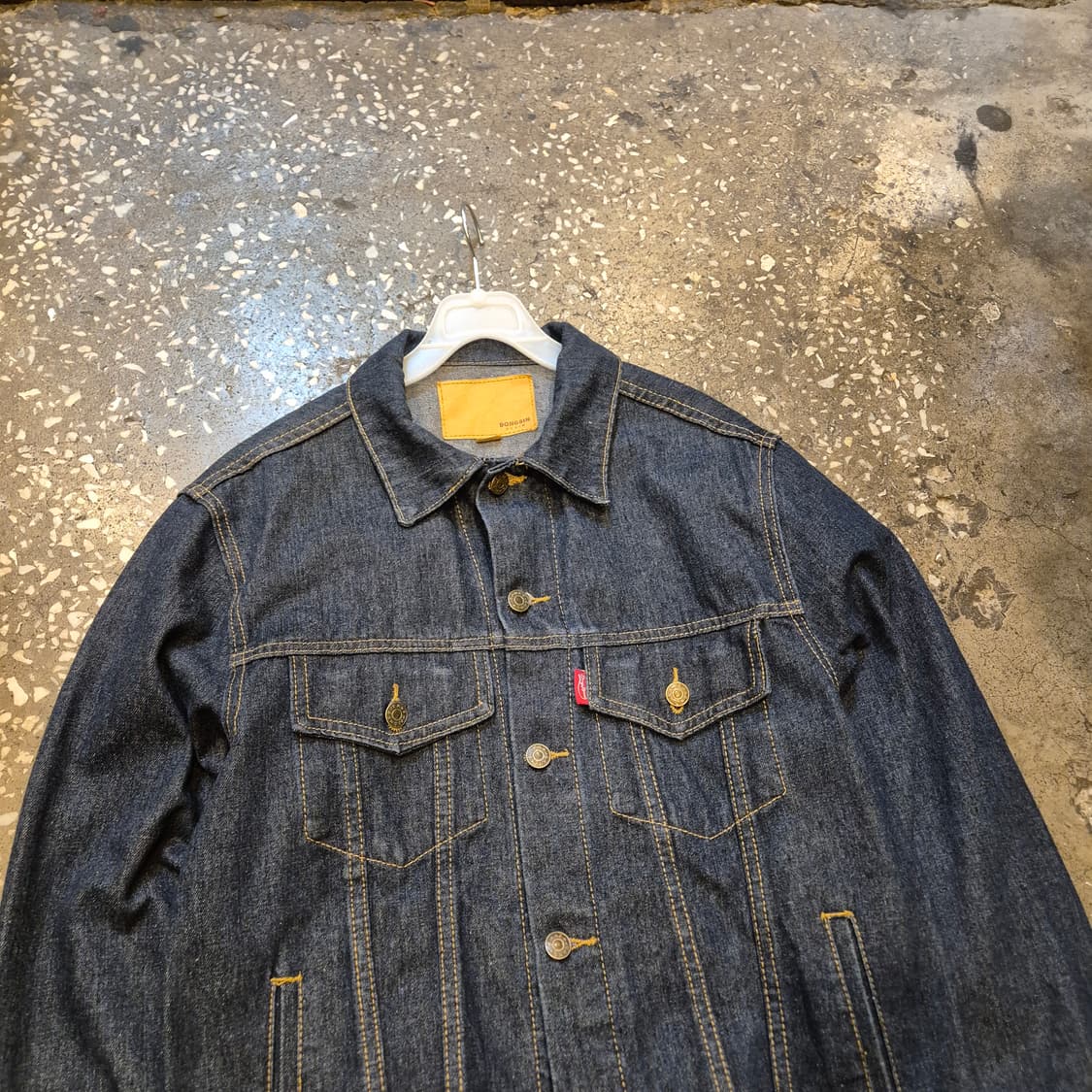 M 생지 데님자켓 상품이미지6