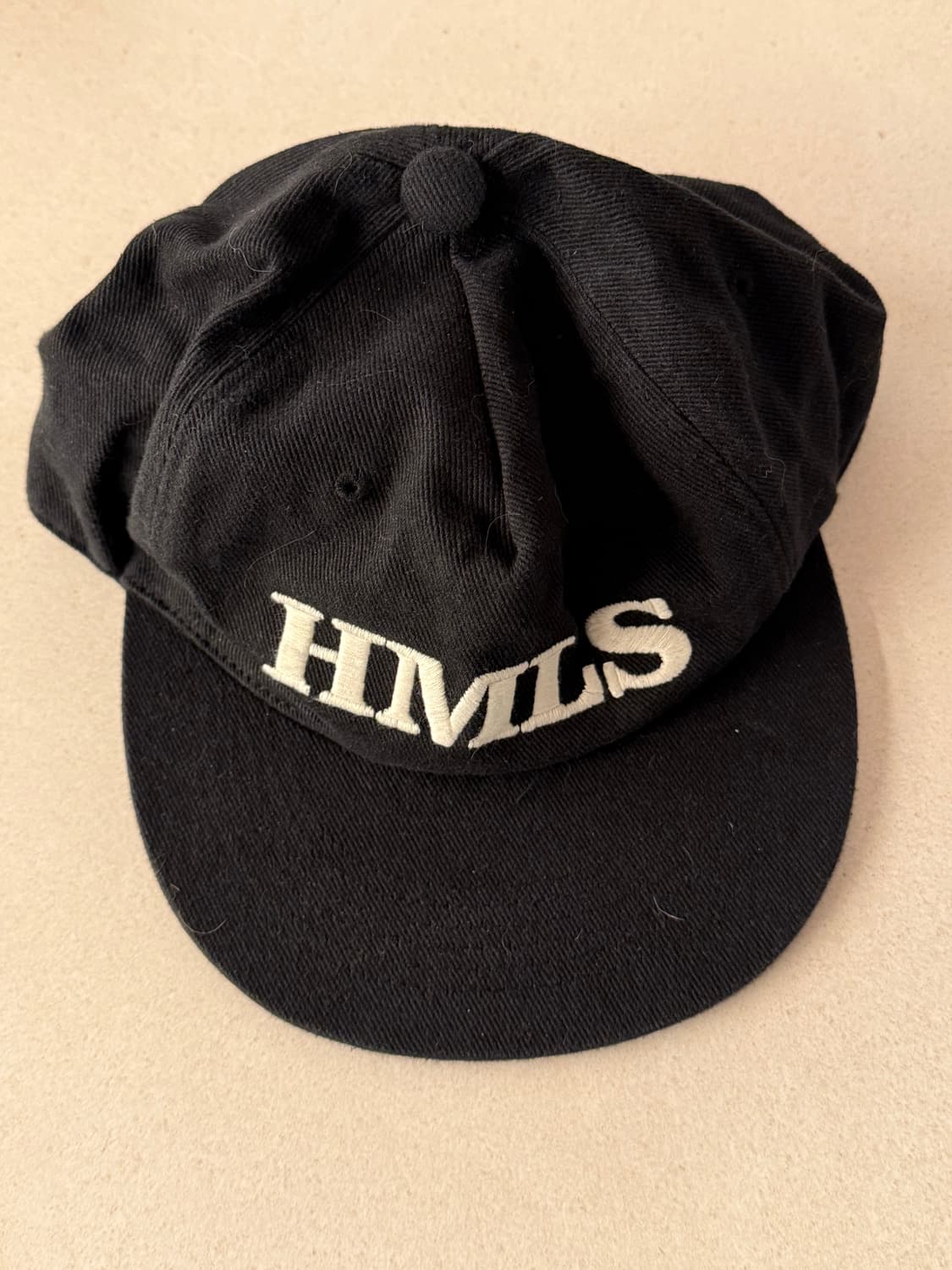 HMLS VTG 5 PANEL HAT - BLACK 상품이미지1
