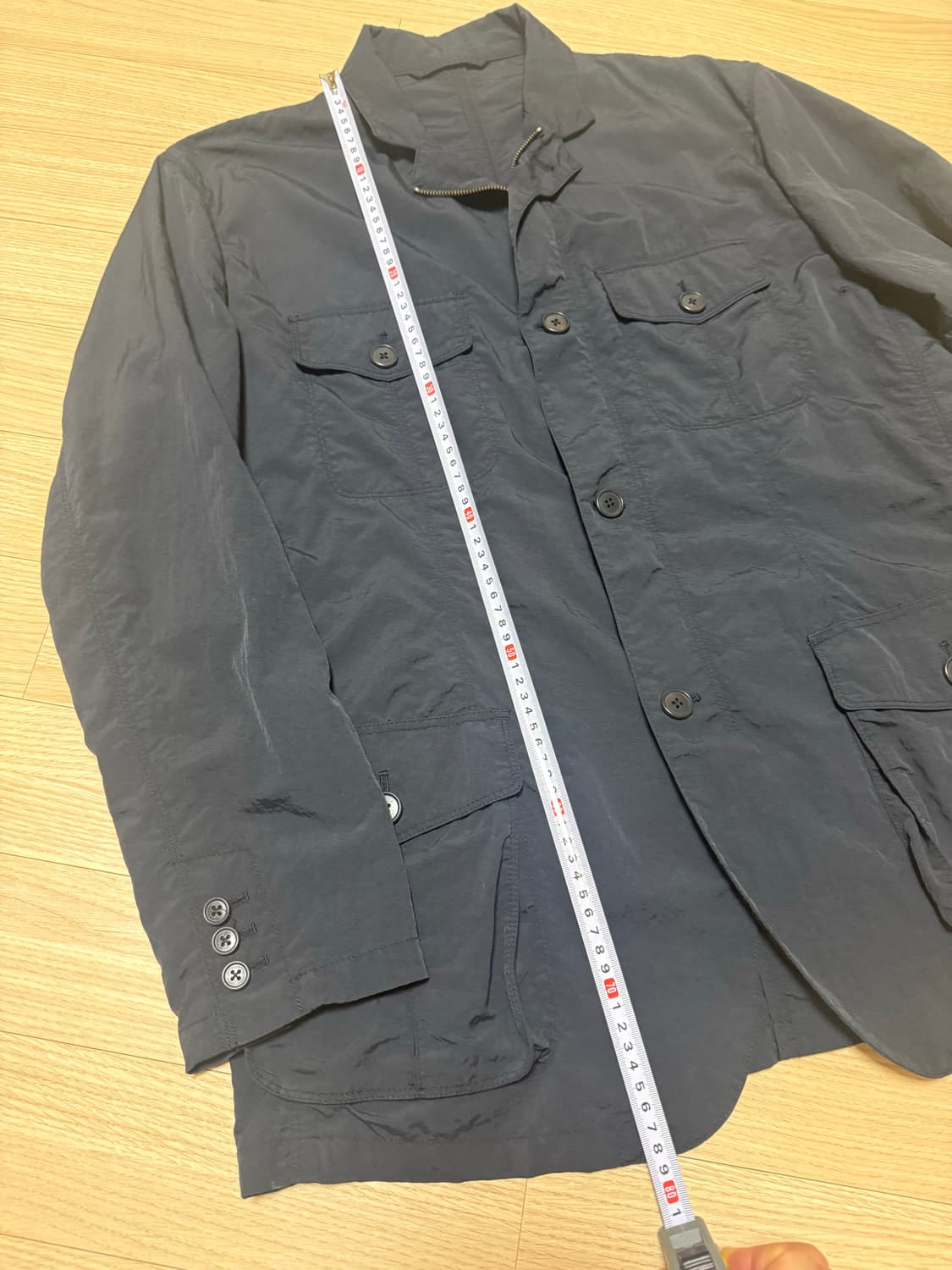 XL) 45,000원 올드 유니클로 빈티지 나일론 자켓 구제 상품이미지2