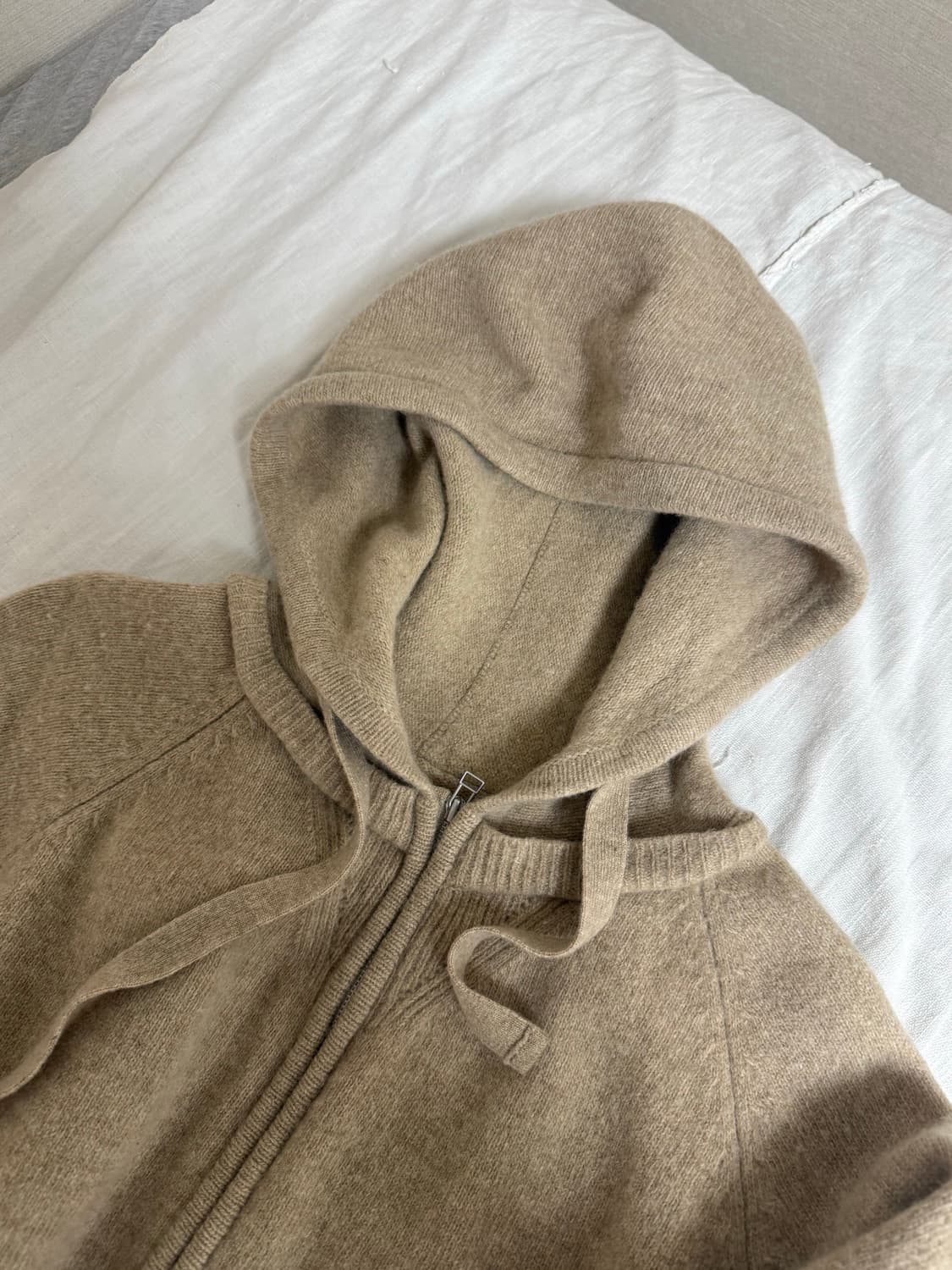 Nohant 울 캐시미어 후드집업 상품이미지3