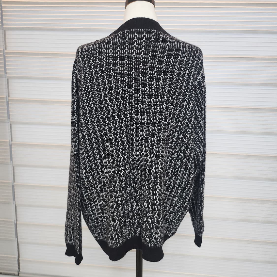 《새상품》세련된 트위드 가디건 상품이미지3