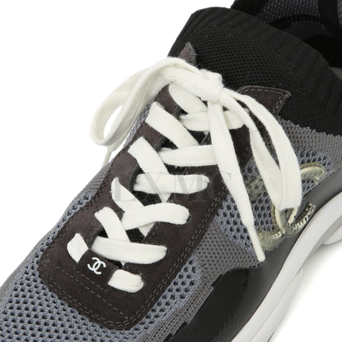 샤넬 믹스드파이버 CC 로고 트레이너 스니커즈 삭스 G36259 상품이미지7