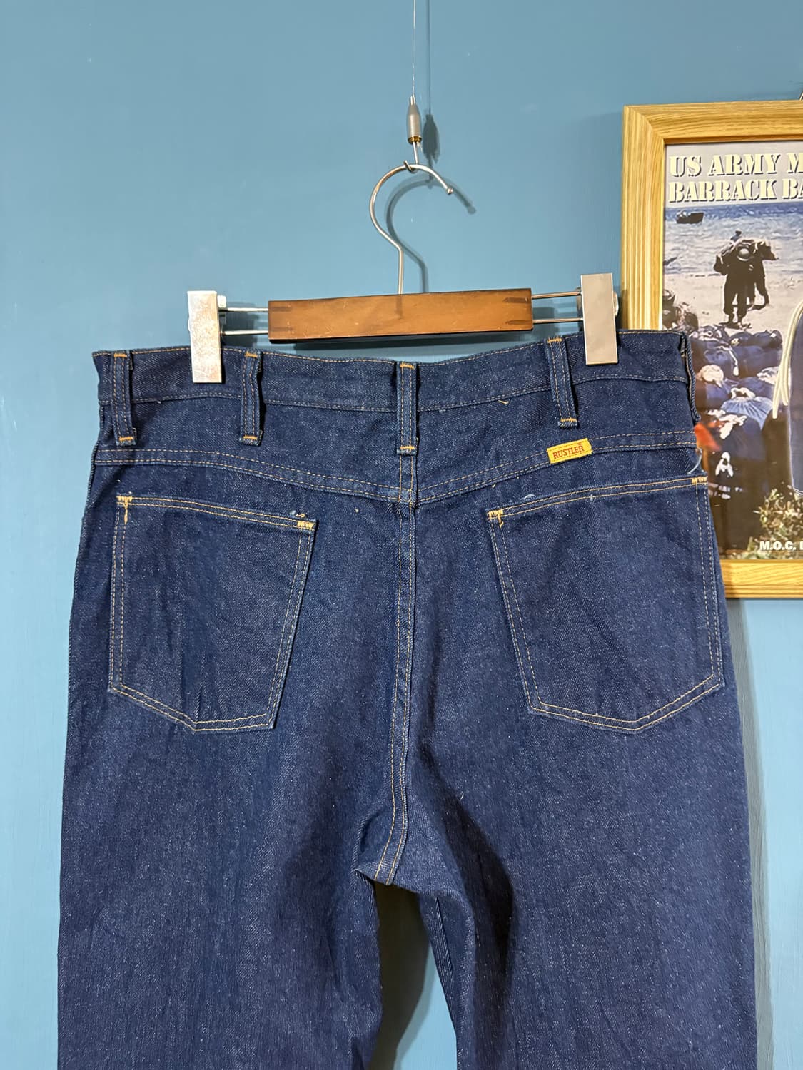 70-80’s USA Rustler Denim pant. 상품이미지7