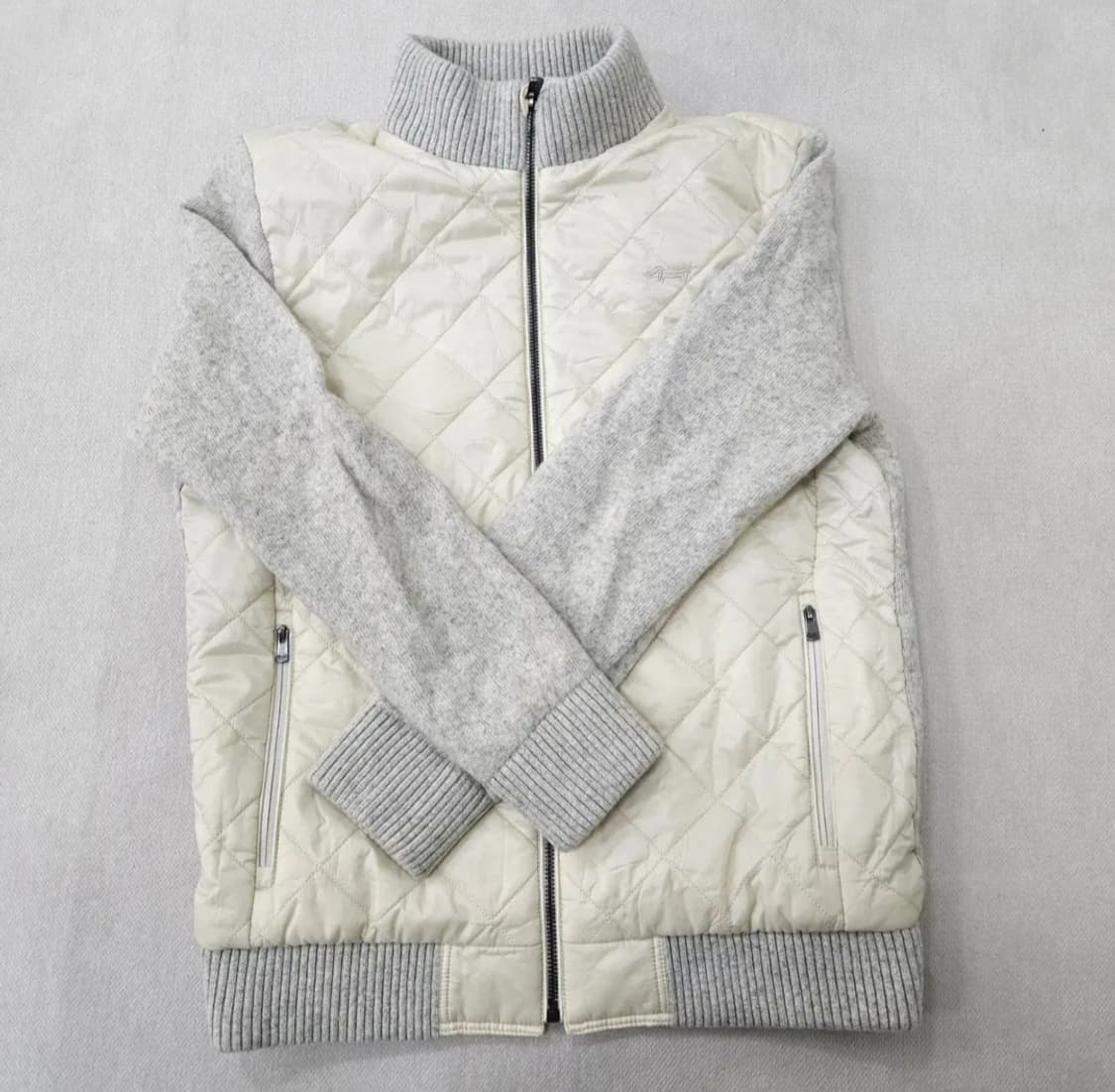 100 루이까스텔 방풍 니트 집업 0304Y 상품이미지1