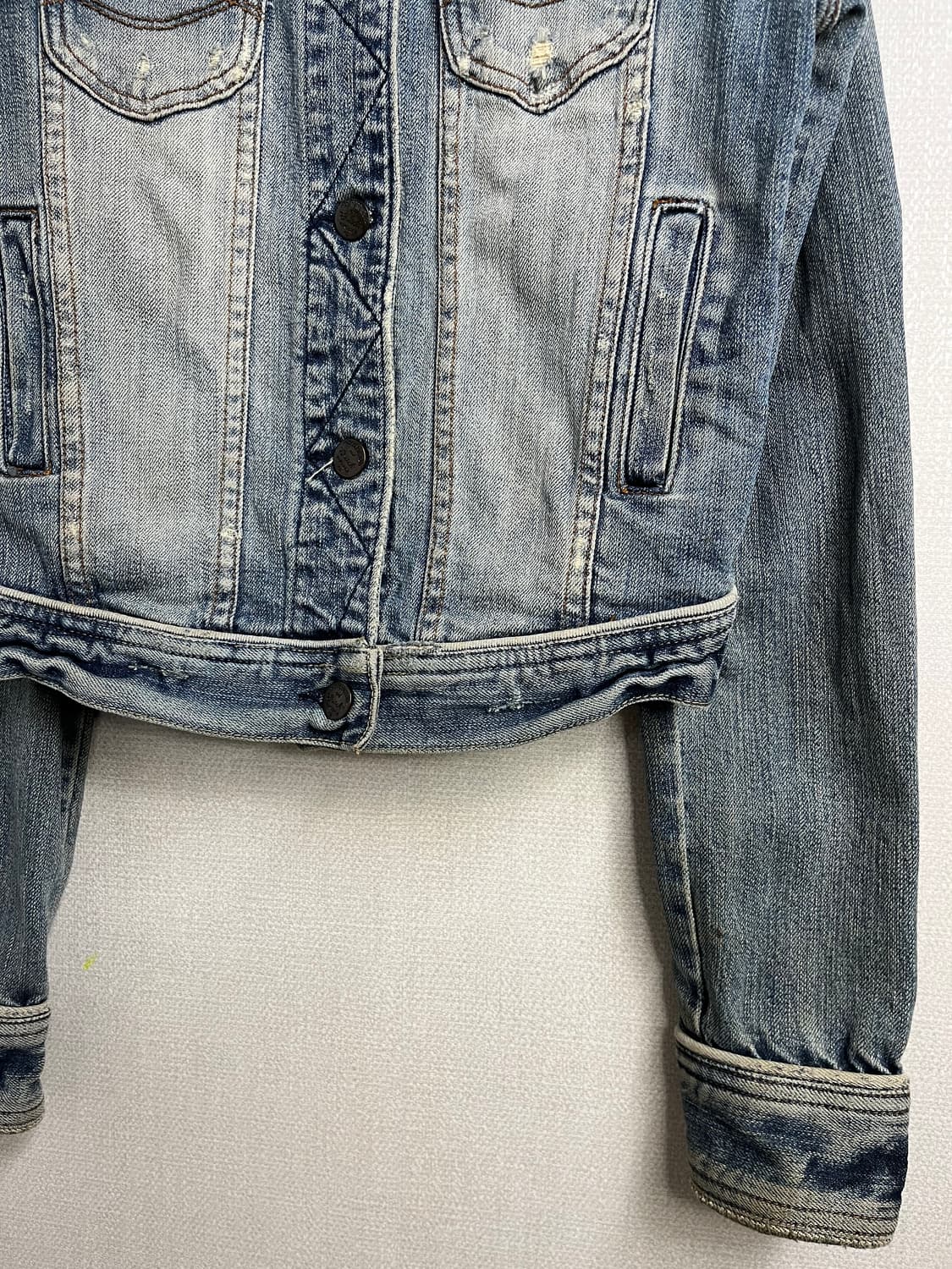 아베크롬비 Y2K 데님 청자켓 상품이미지4