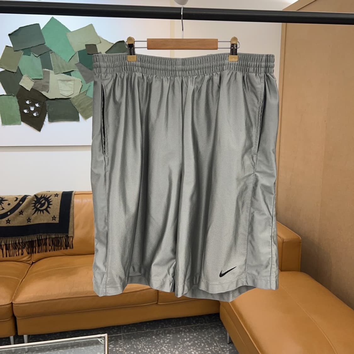 나이키 바스켓볼 실버 츄리닝 반바지 XXL C05055  상품이미지1