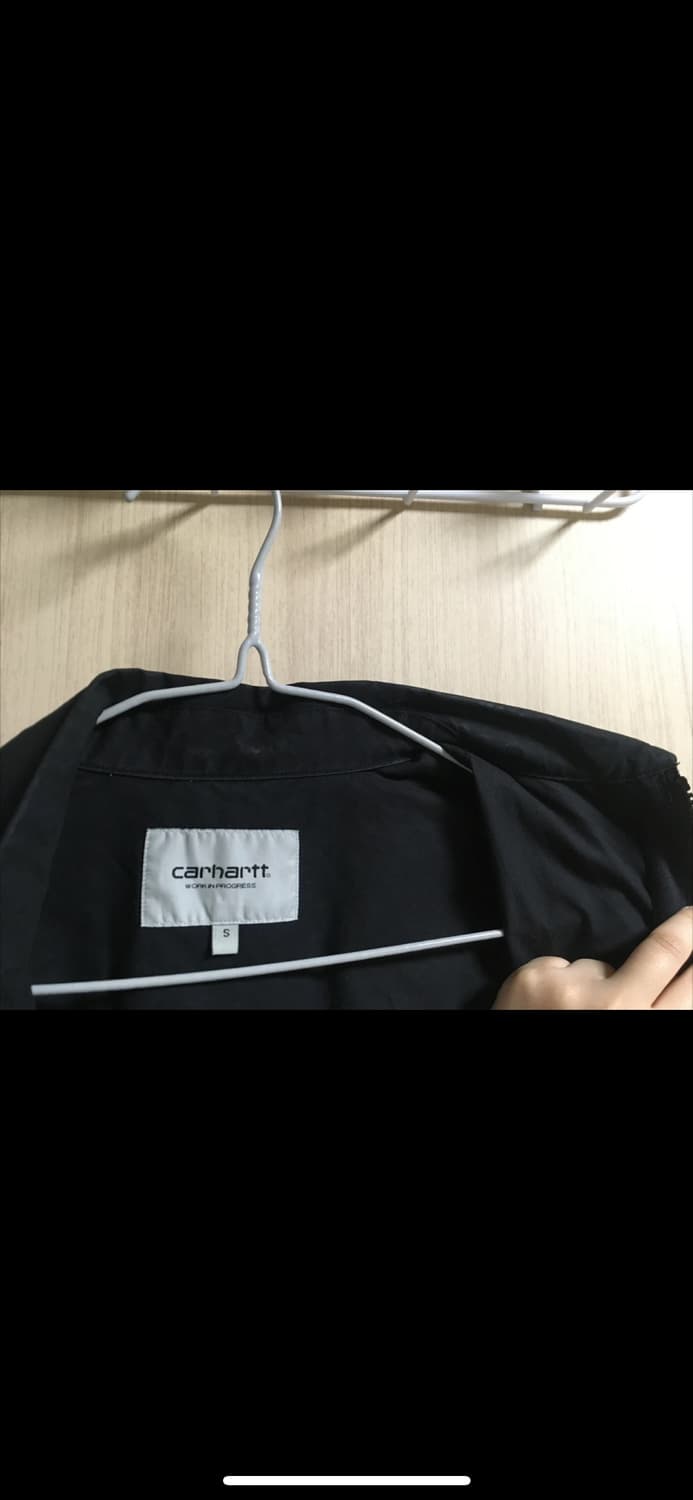 칼하트 wip L/S bern 셔츠 블랙 상품이미지6