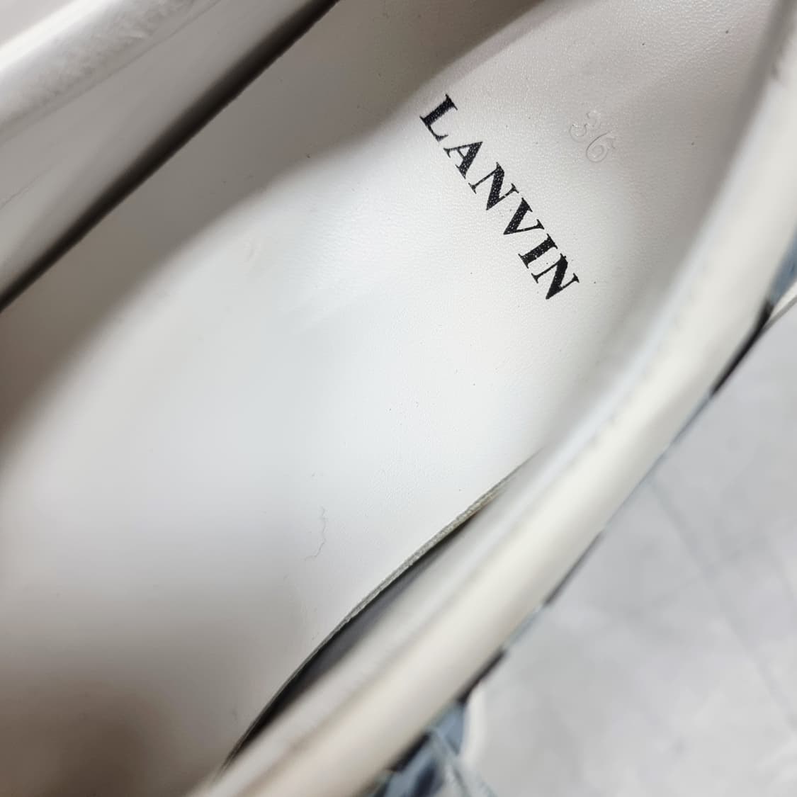 프랑스 오리지널 랑방 LANVIN 스니커즈 운동화 (230mm/36) 상품이미지5