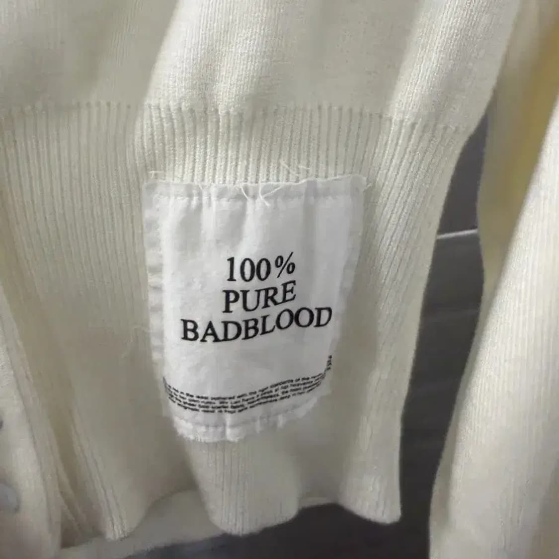 Badblood pure hood cardigan S 상품이미지5