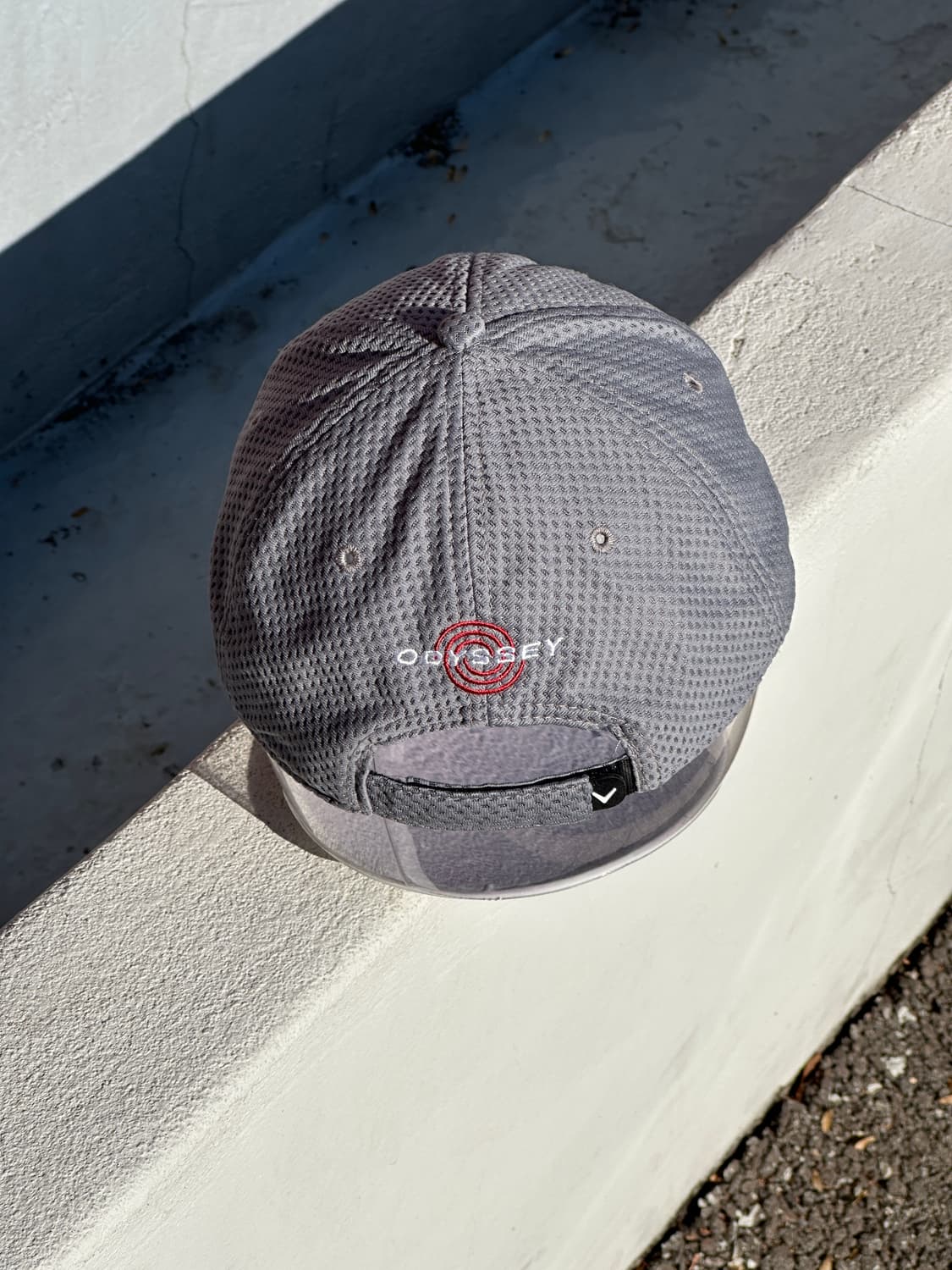 [F] 캘러웨이 로고 그레이 볼캡 모자 골프 상품이미지4