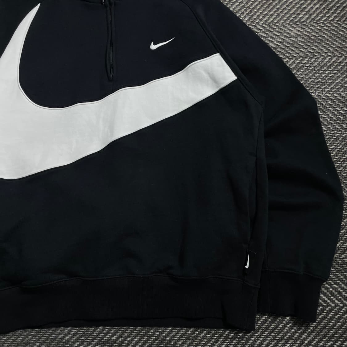 나이키 빅스우시 로고 하프 집업 후드 티셔츠y 4028 상품이미지3