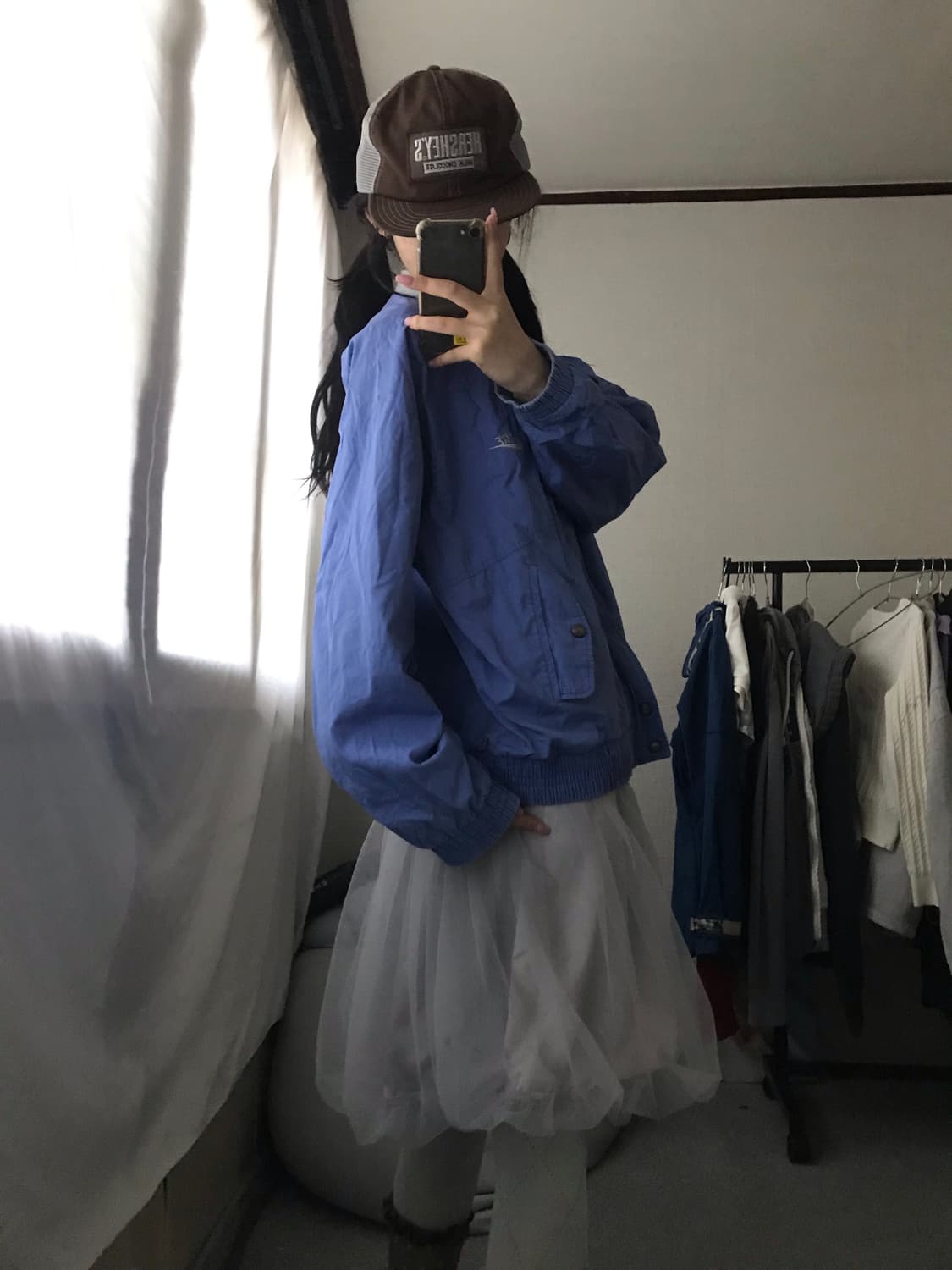 나이키 연하늘 바람막이 상품이미지6