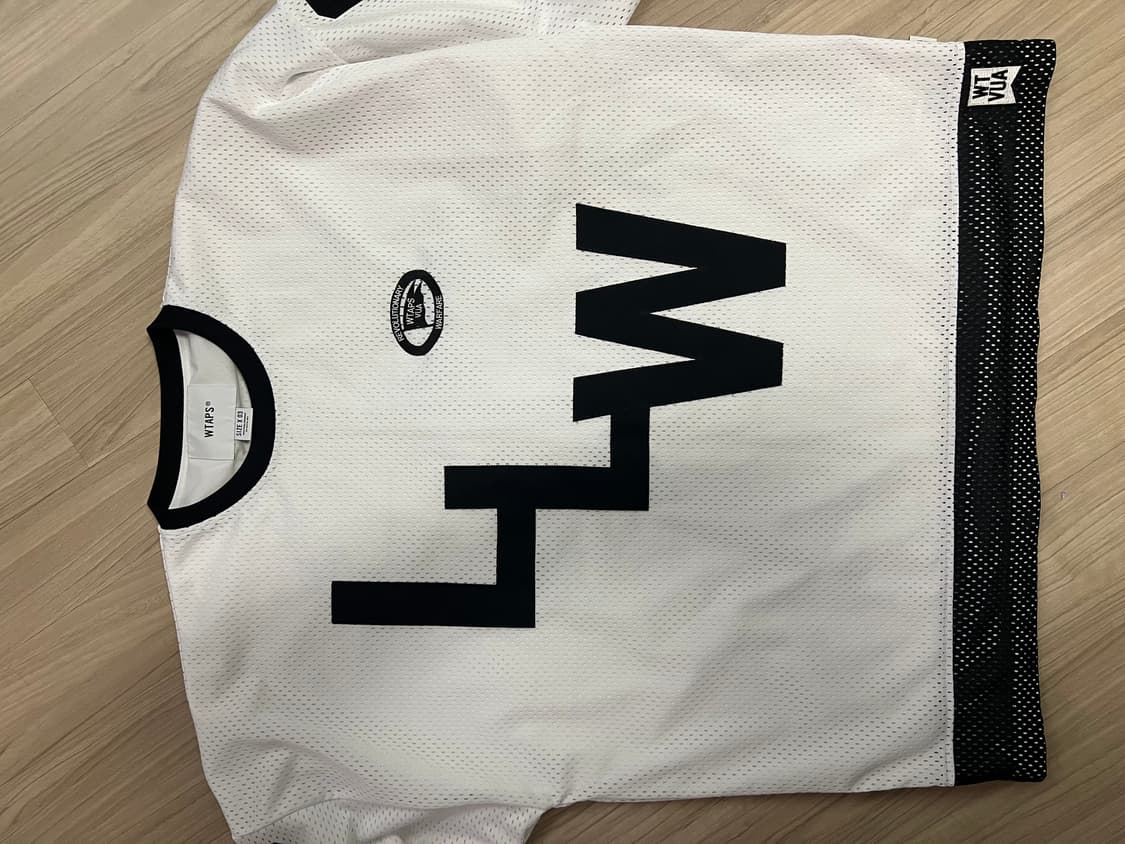 더블탭스 WTAPS NETMINDER 화이트 롱슬리브 상품이미지10
