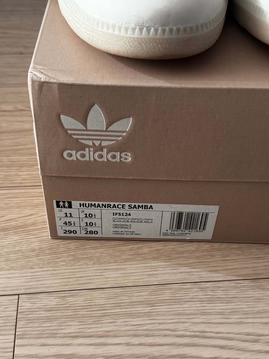 아디다스 x 퍼렐 윌리엄스 휴먼레이스 삼바 290 상품이미지4