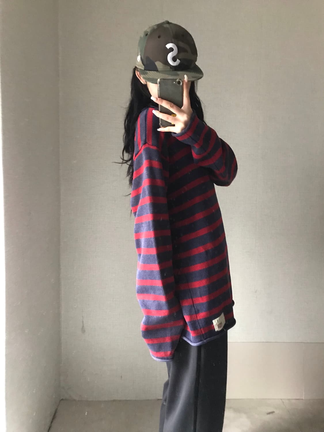 폴로 진스 스트라이프 루즈핏 니트 상품이미지3