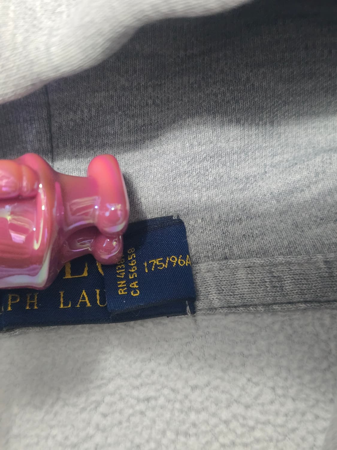 폴로랄프로렌 빅포니 성조기 후드 집업 자켓 그레이  상품이미지7