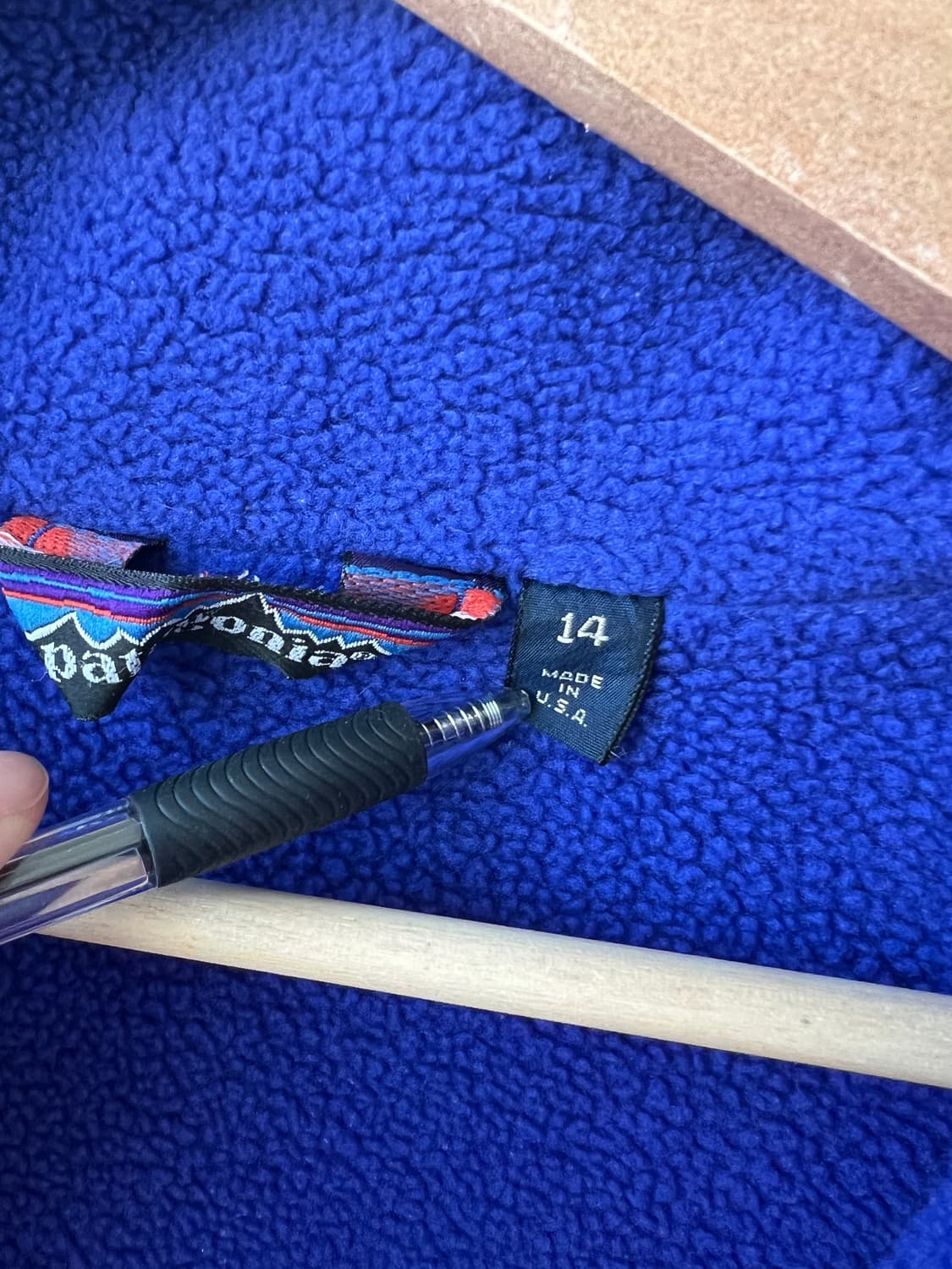 빈티지 파타고니아 쉘드 신칠라 봄버 자켓 핑크/퍼플 L 상품이미지3