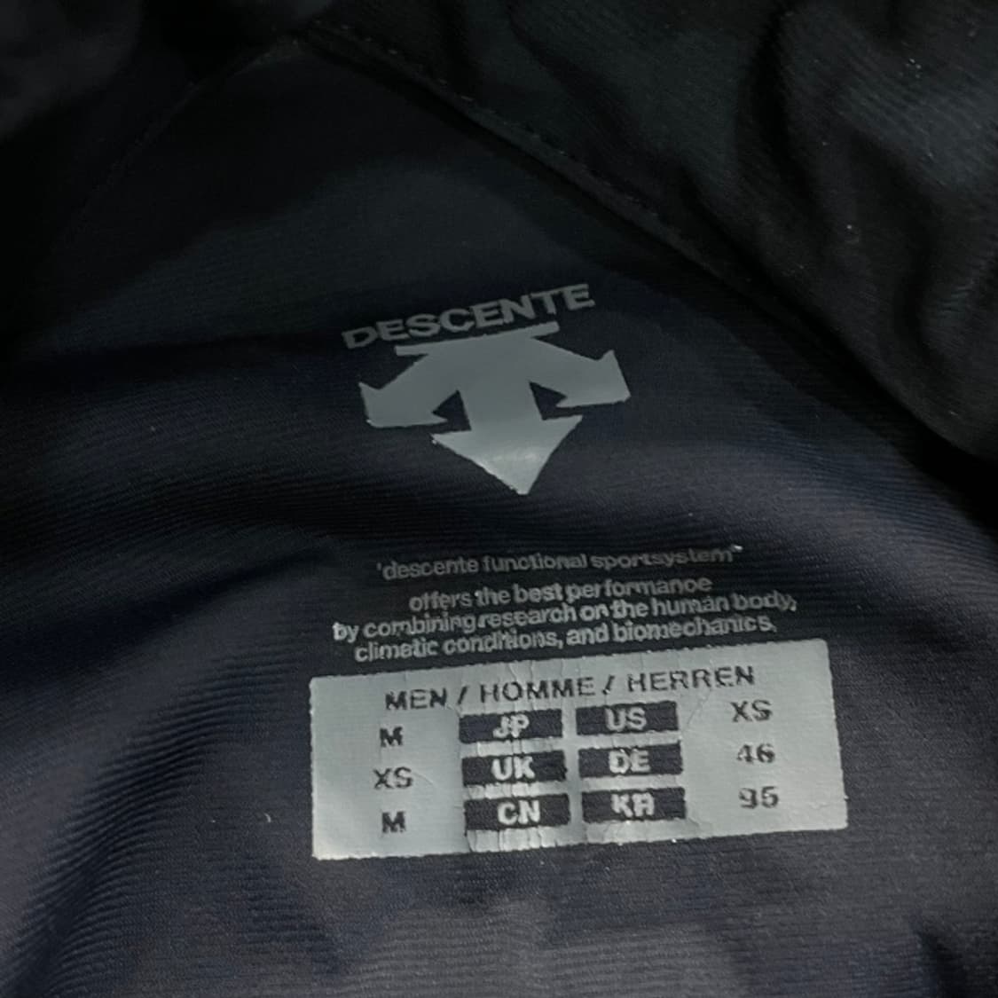 95 데상트 영국 집업  상품이미지3