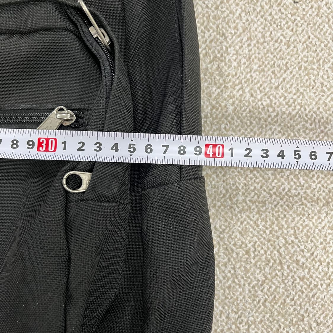 [실측확인] 잔스포츠 시그니처 스웨이드 라이트팩 백팩 가방 0120M1 상품이미지7