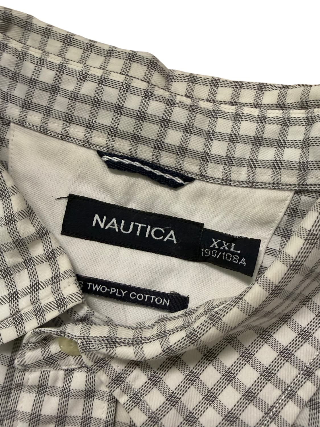 Nautica 노티카 깅엄 체크 반팔셔츠 상품이미지3