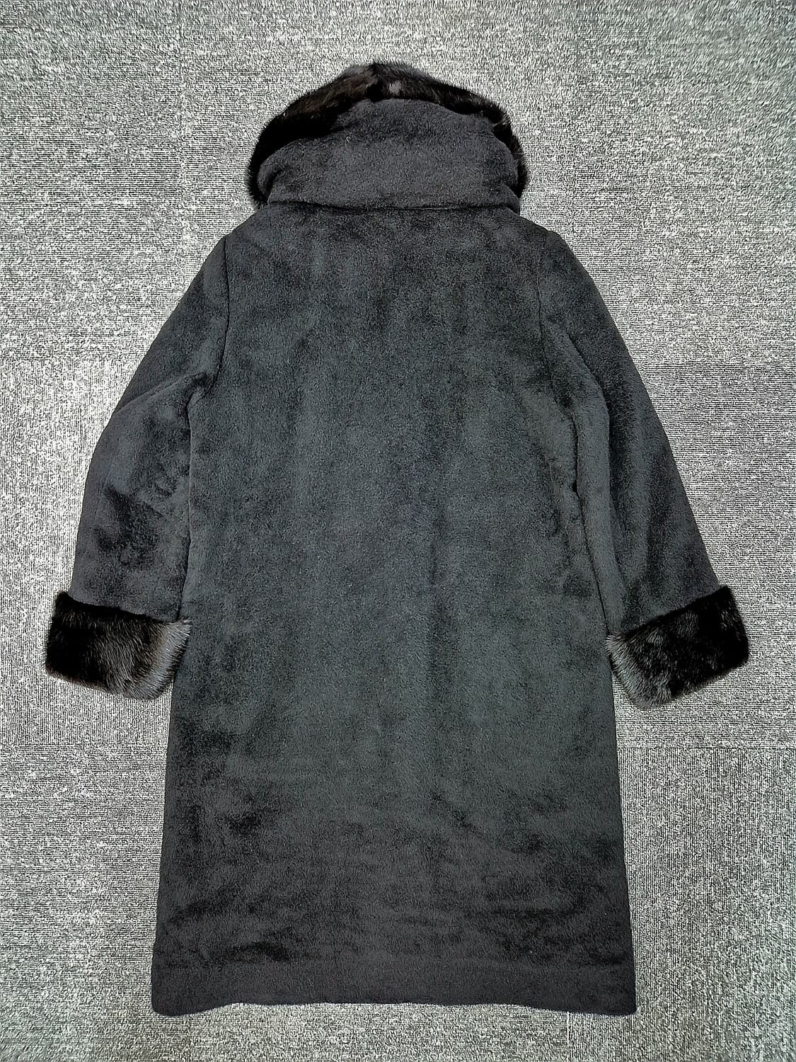 [66]<유로컬렉션>밍크 콤비 롱코트 상품이미지5