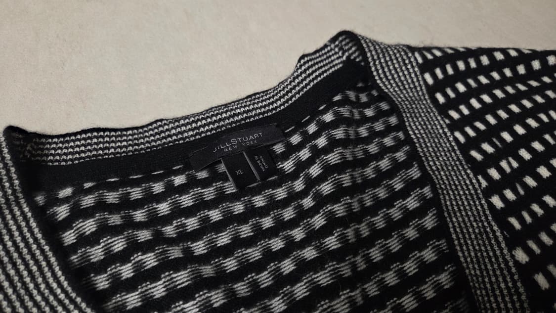 질스튜어트 뉴욕 미니 체크 가디건 상품이미지4