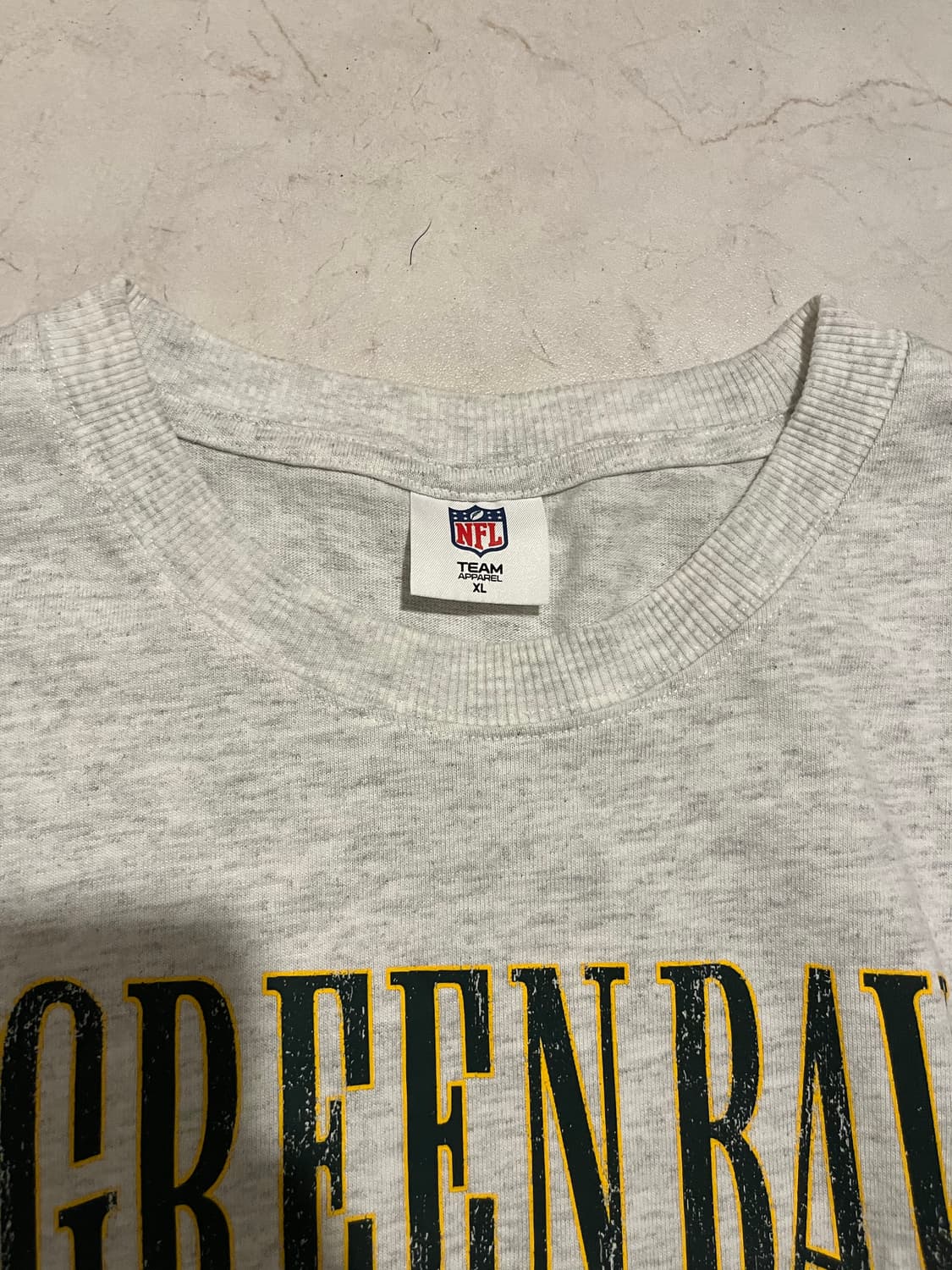 GU x NFL 코튼 반팔 져지 티셔츠 그레이 상품이미지2