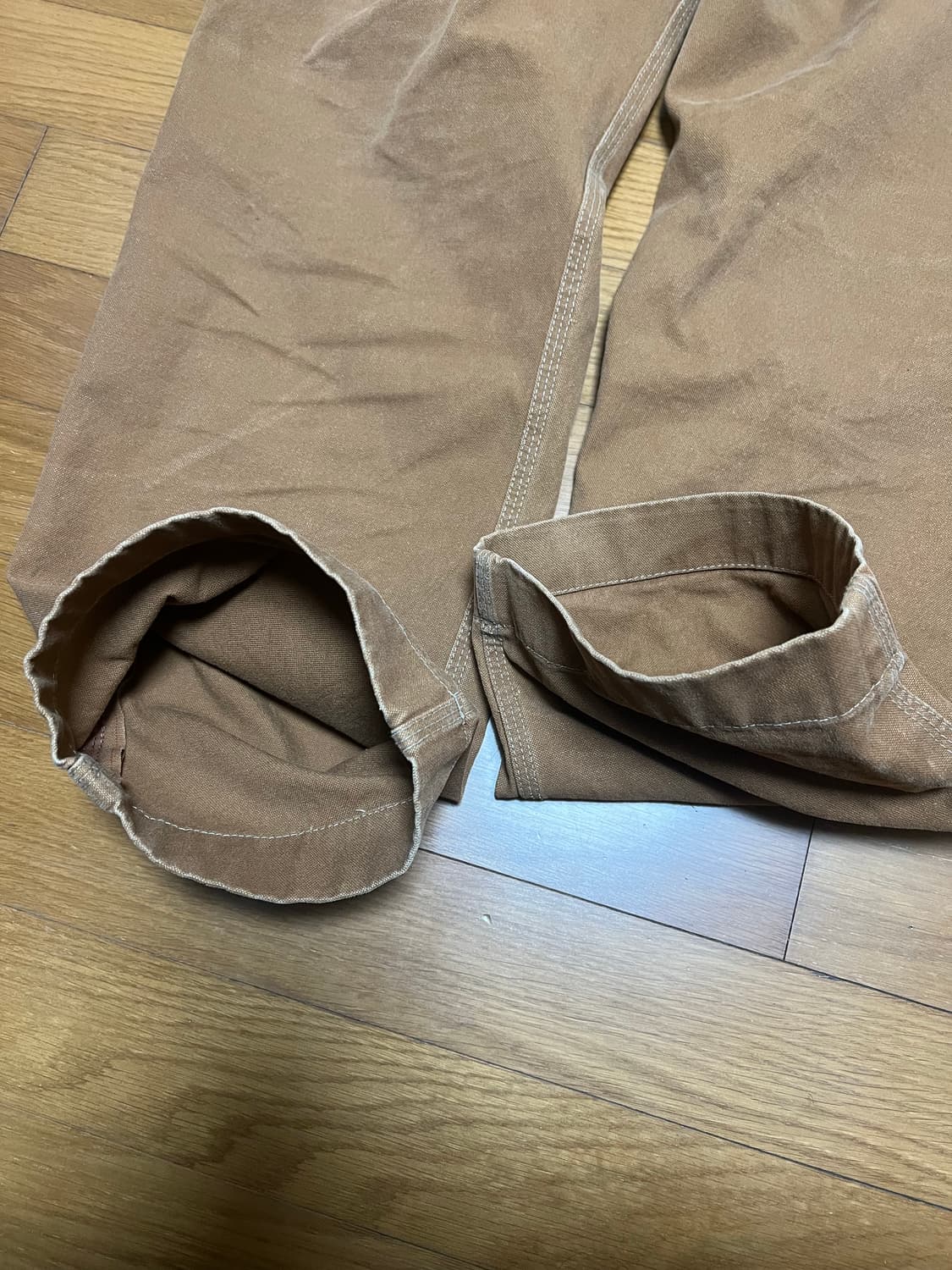 카키스 Khakis Selvedge Logger Pant Brown 상품이미지6