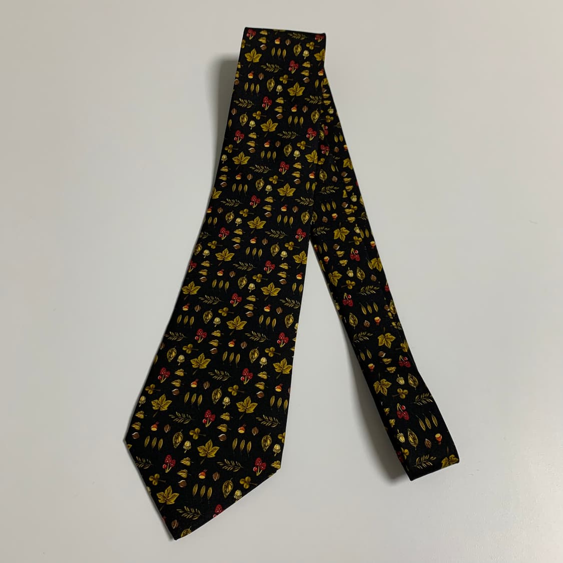 살바토레 페레가모 블랙 새상품급 명품 100실크 넥타이 상품이미지8