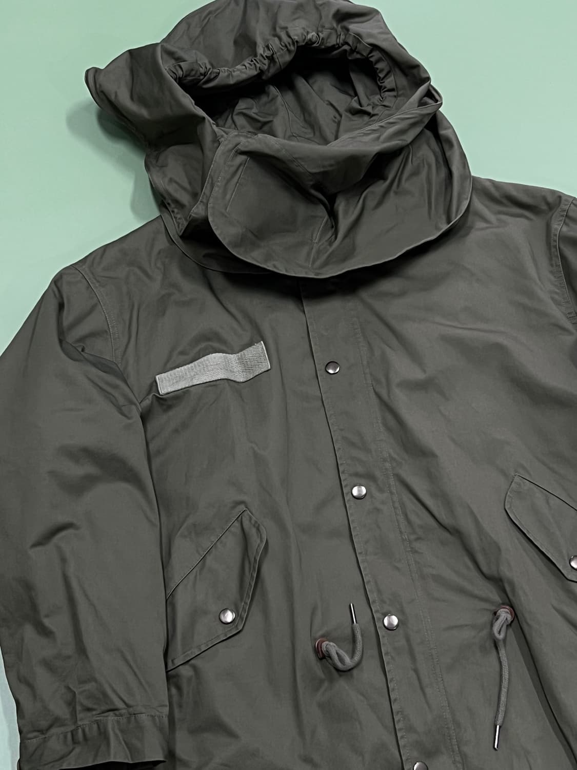 페미니크 우먼스 밀리터리 테일 롱 필드 야상 자켓 상품이미지3