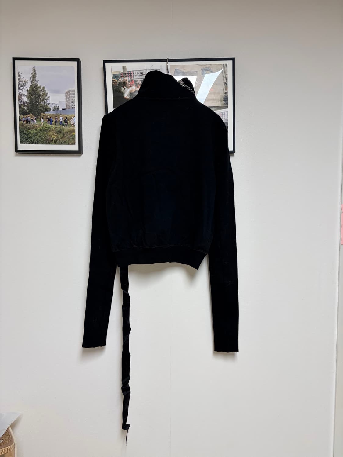 릭오웬스 다크쉐도우 사선 후드집업 상품이미지2