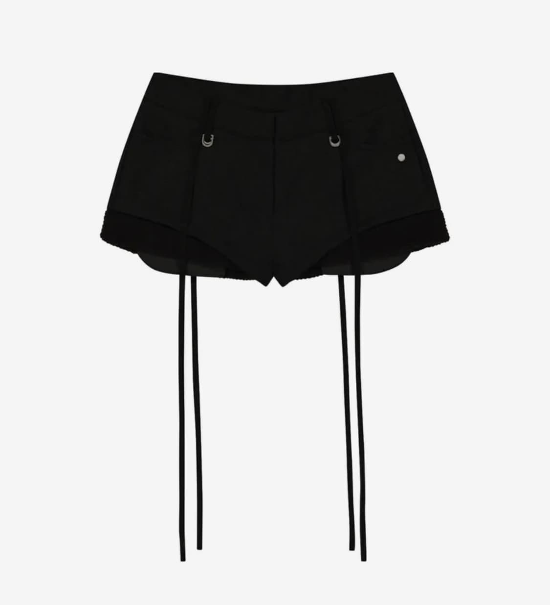 오호스 마이크로 울 쇼츠 1사이즈 블랙 상품이미지1