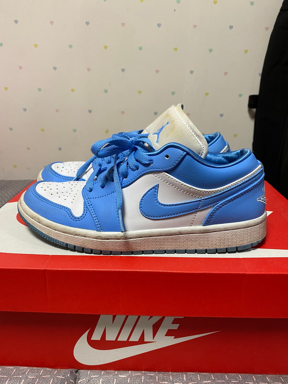 나이키 조던1 로우 UNC 유니버시티 블루 240 상품이미지2