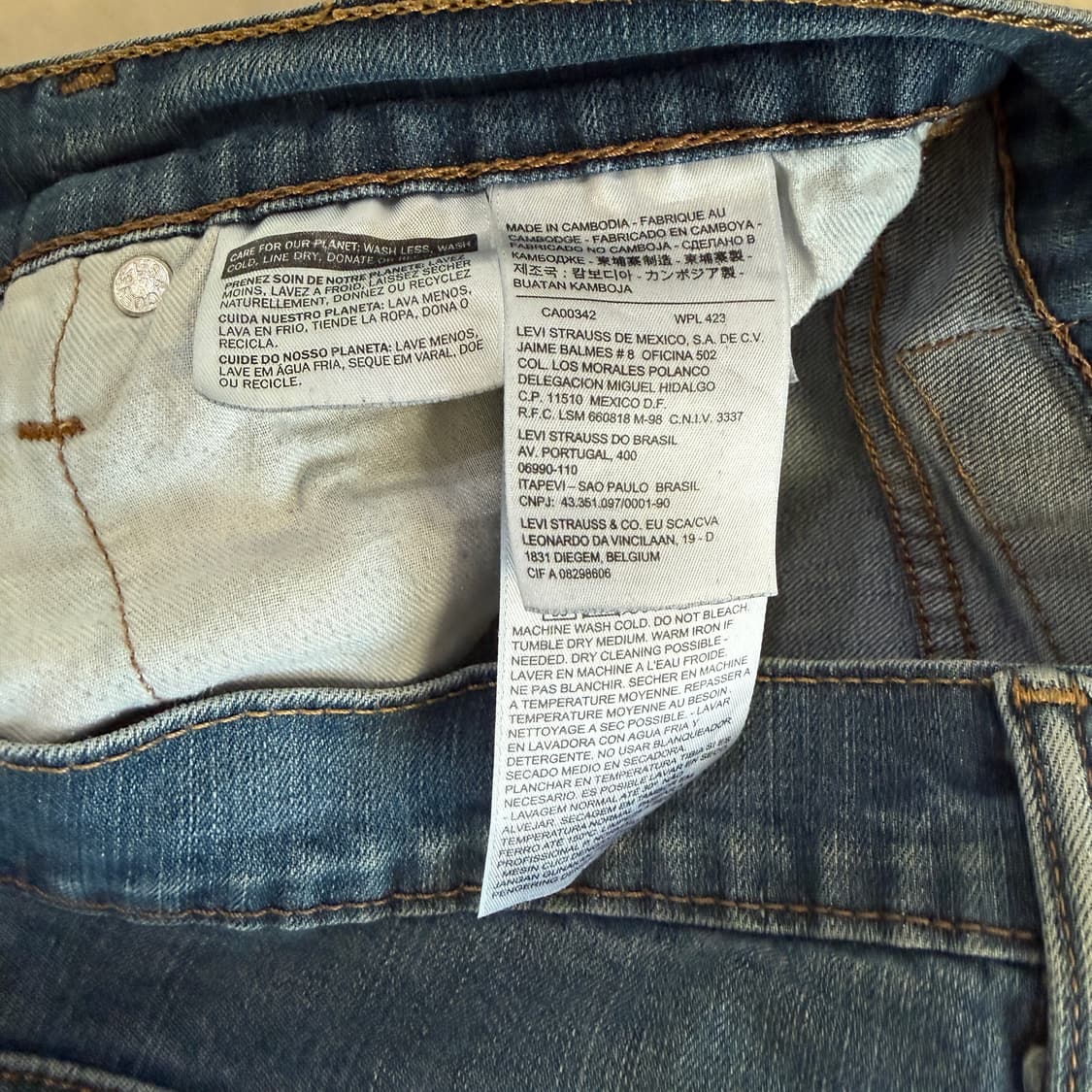 Levi’s 510 스키니 핏 데님 상품이미지4