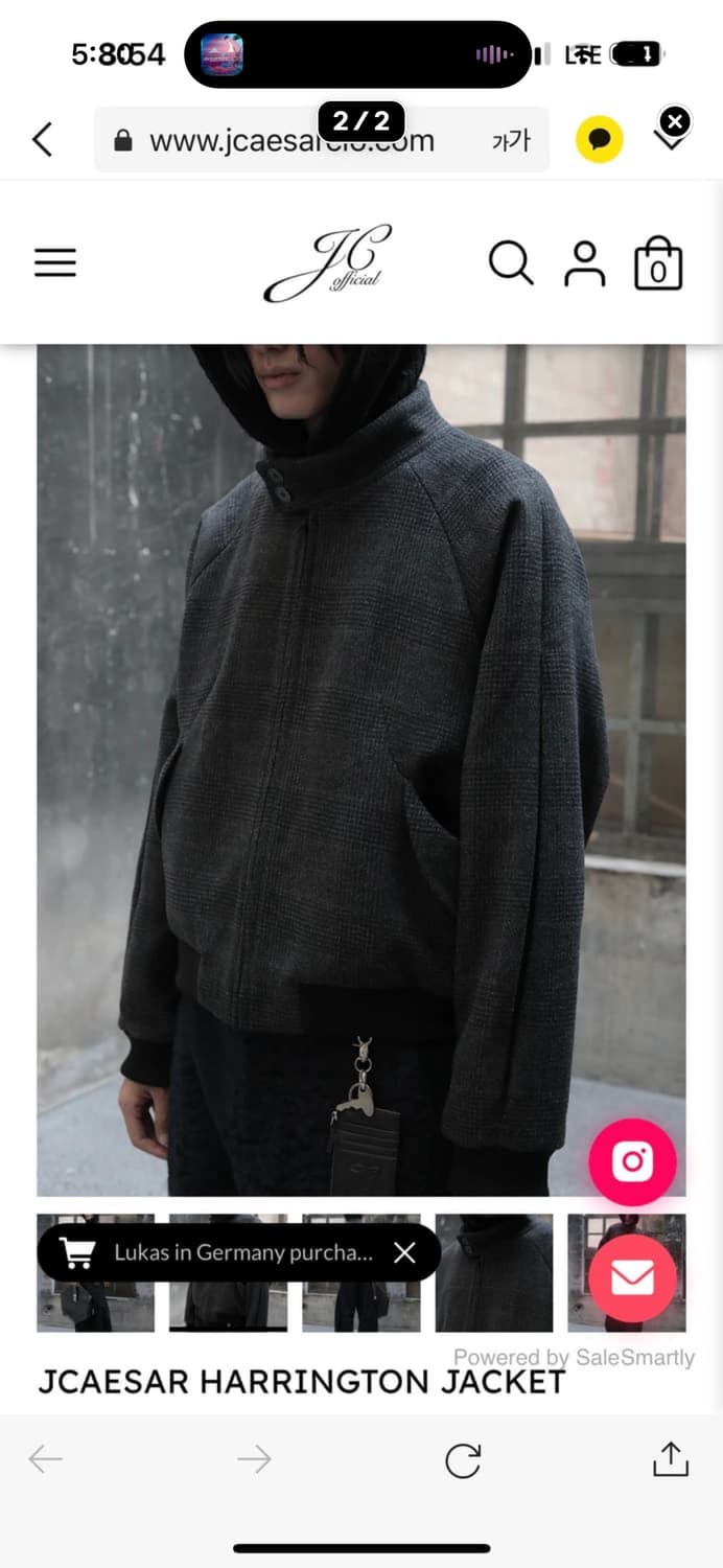 JCAESAR 헤링턴 자켓 상품이미지2