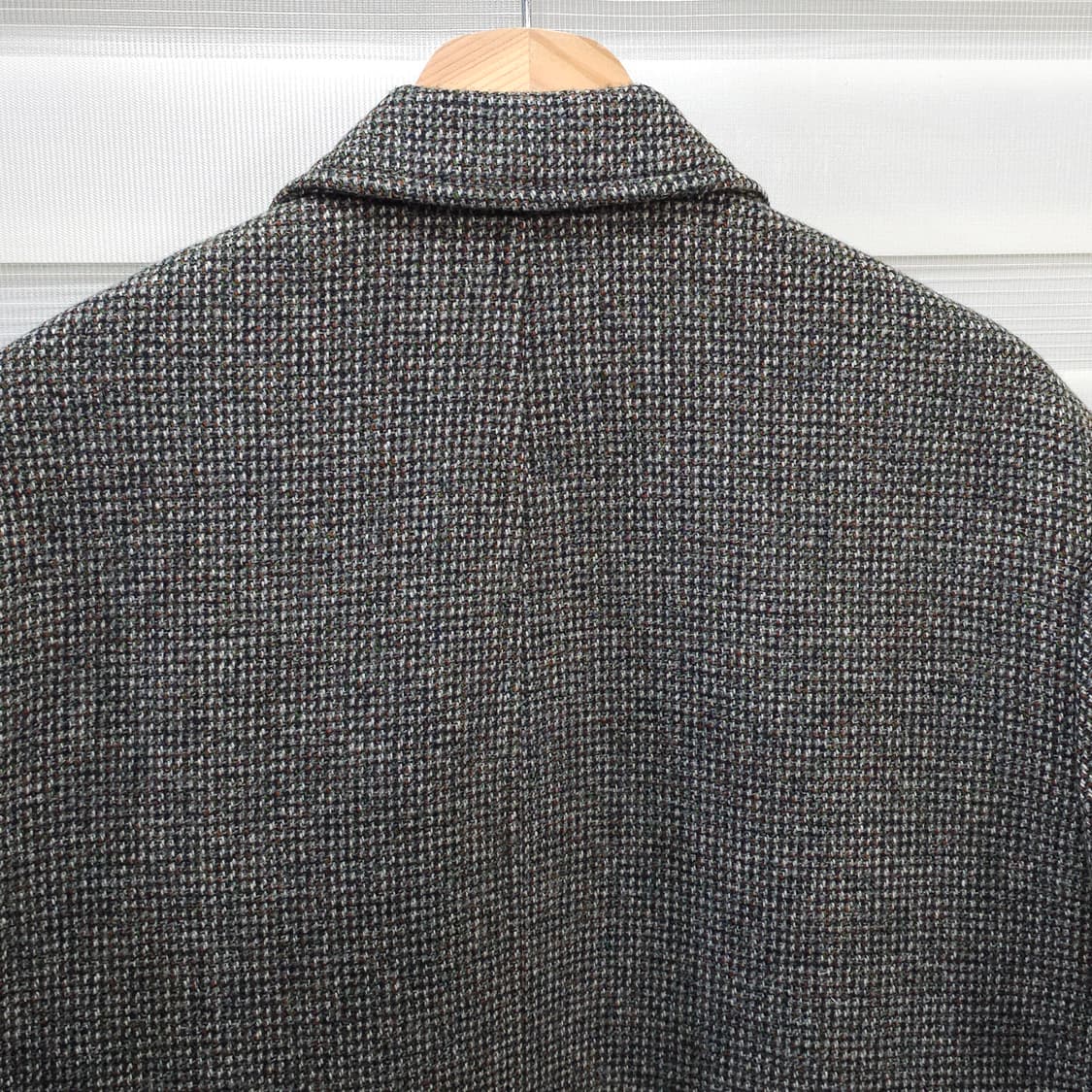 JAPAN 빈티지 나고야 테일러드샵 트위드울 코트- XL정도 상품이미지7