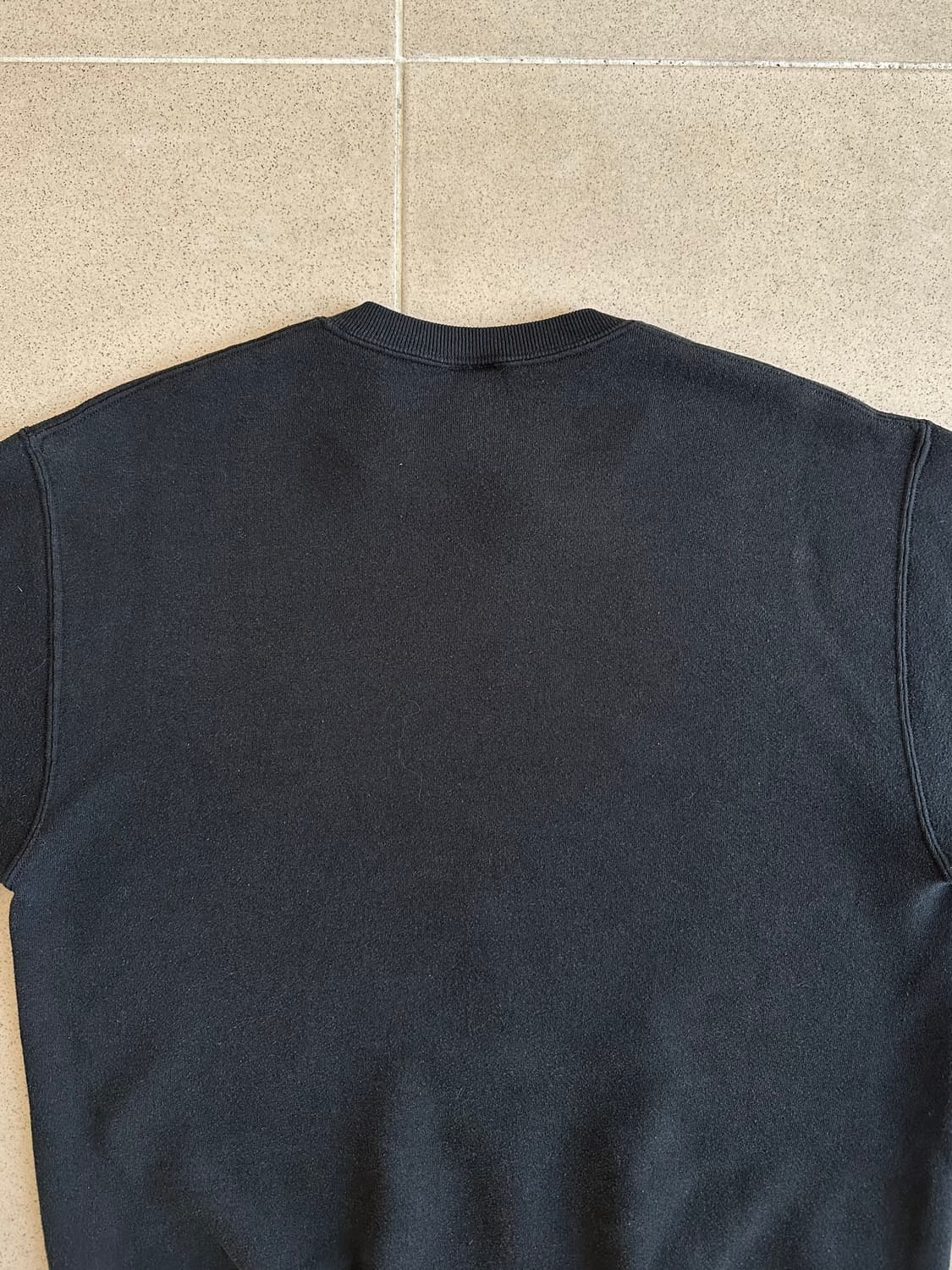 90s 빈티지 러셀 스웻셔츠 블랙 L USA 상품이미지5