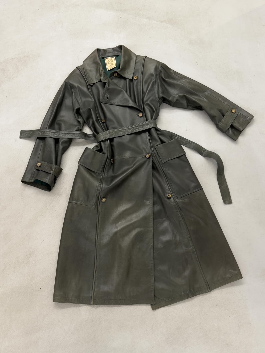 로에베 레더 코트 상품이미지1