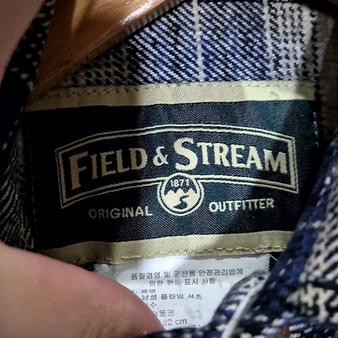 필드앤스트리 체크 셔츠 상품이미지4