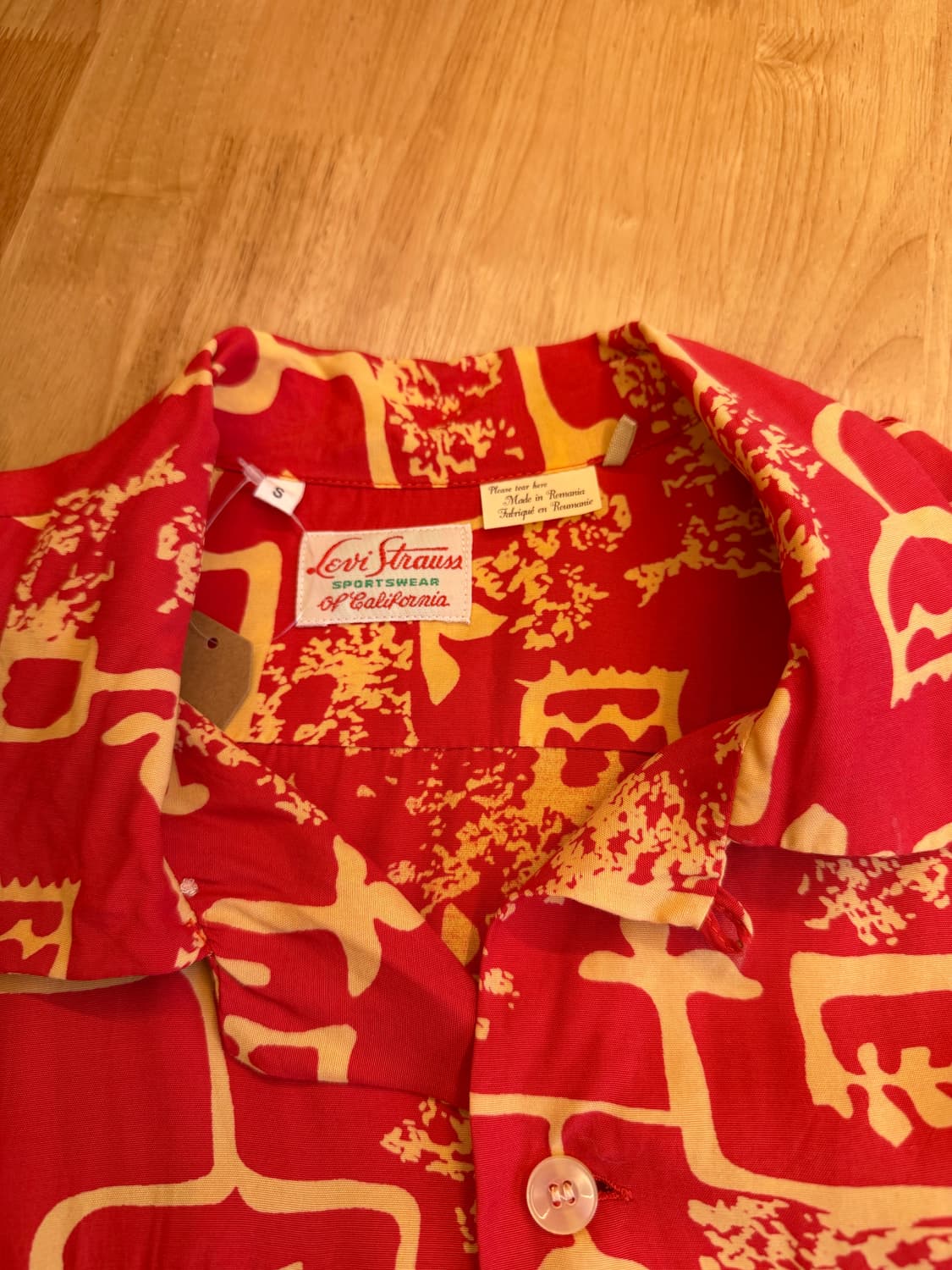 LVC 1940‘s 오픈 카라 하와이안 셔츠 상품이미지2