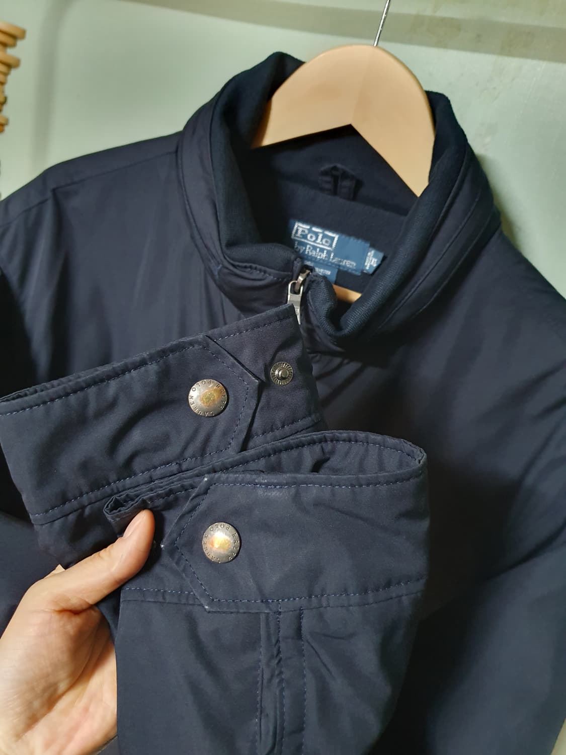 폴로랄프로렌 기모 블루종 자켓 XL 상품이미지10