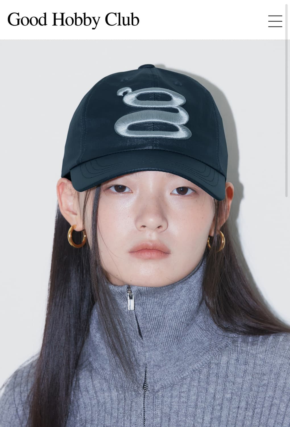 굿하비클럽 나일론 볼캡 상품이미지1