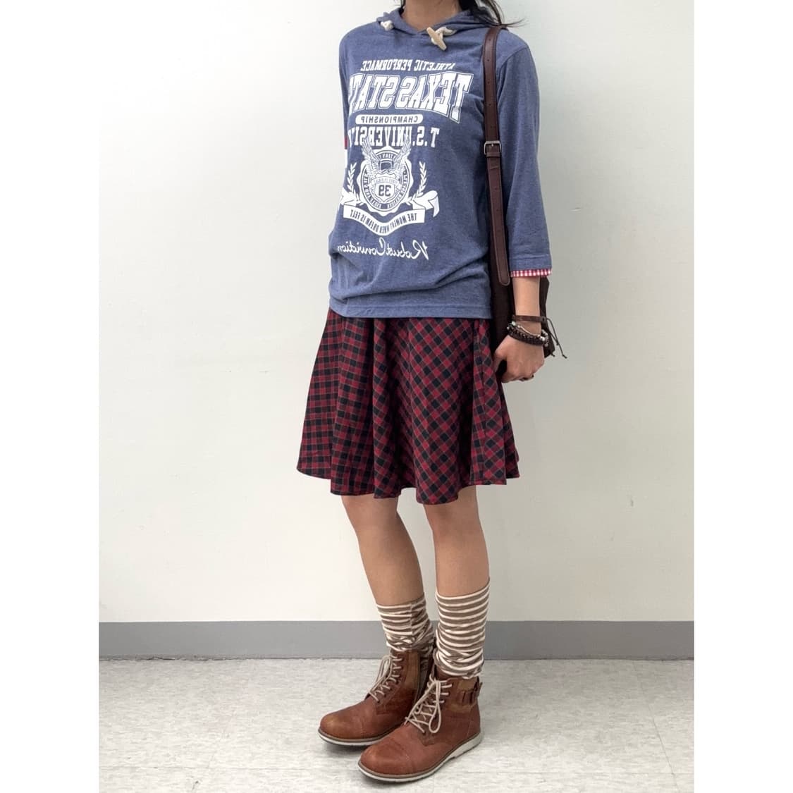 빈티지 y2k 블루 후드티 상품이미지3